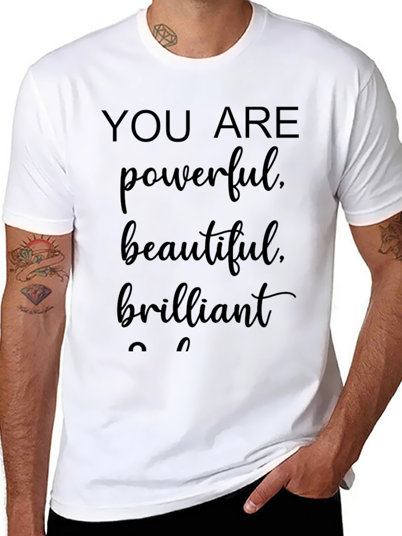 Powerful Beautiful Brilliant Graphic Tee