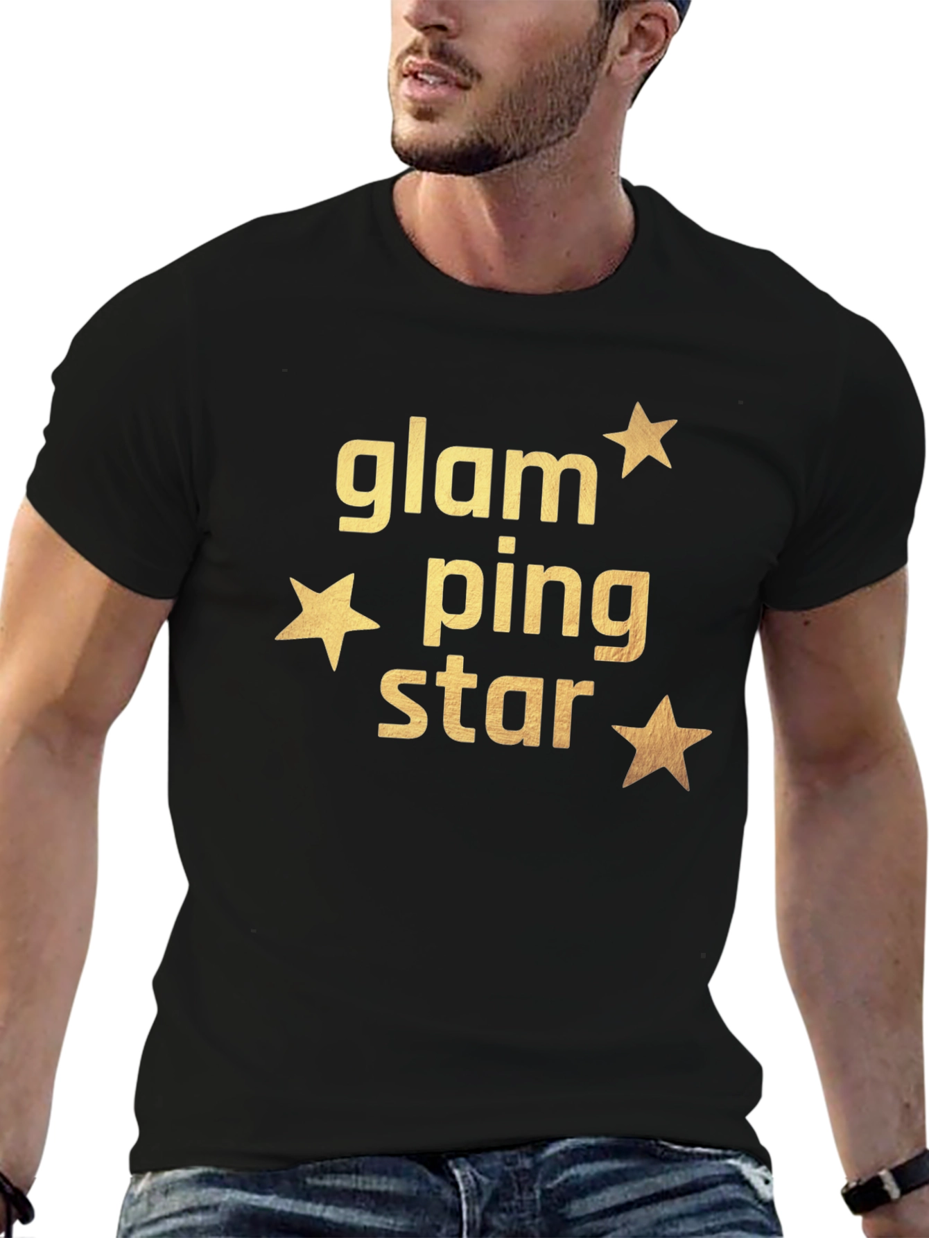 Glam-ping Star Graphic T-Shirt