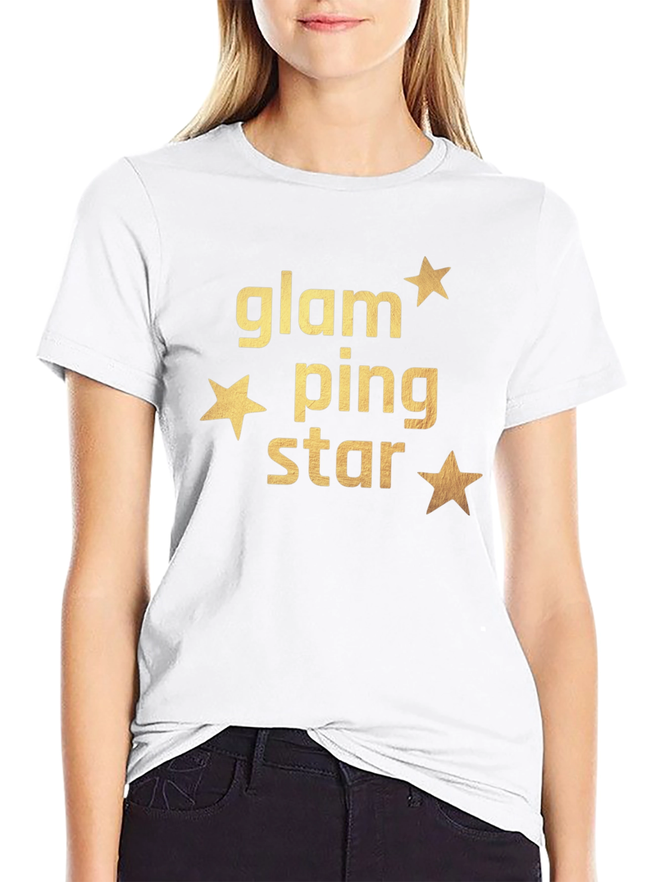 Glam-ping Star Graphic T-Shirt