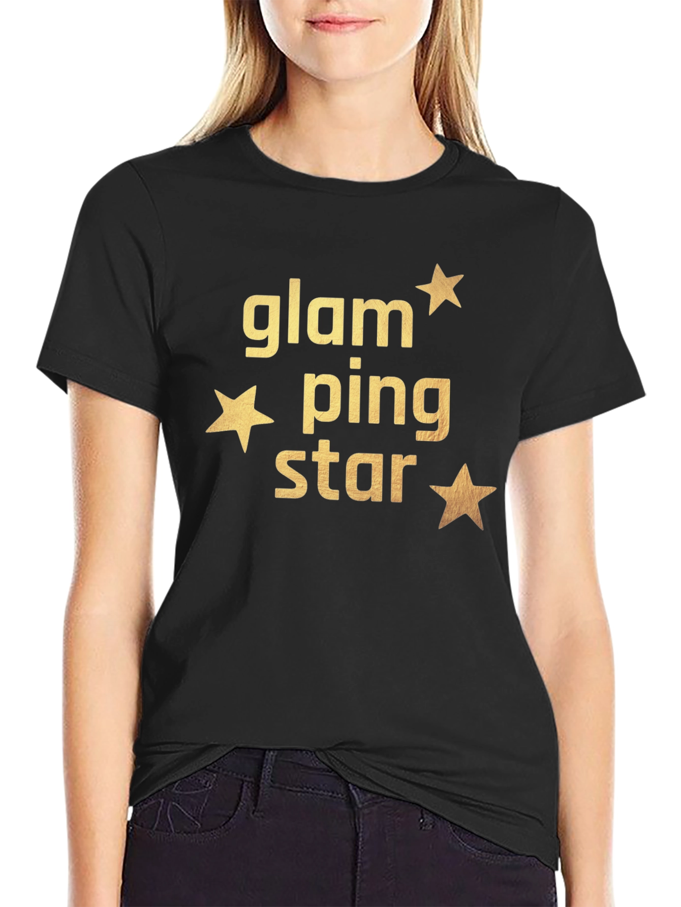 Glam-ping Star Graphic T-Shirt
