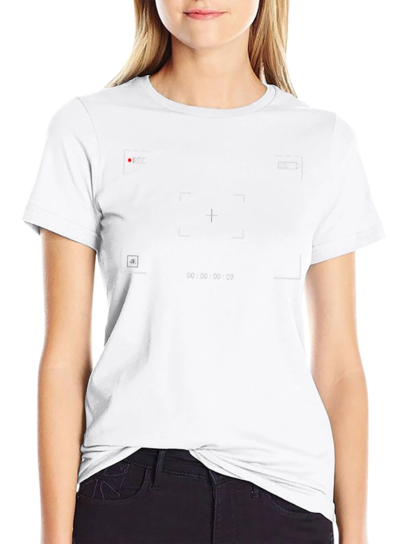 Camcorder Viewfinder Graphic T-Shirt