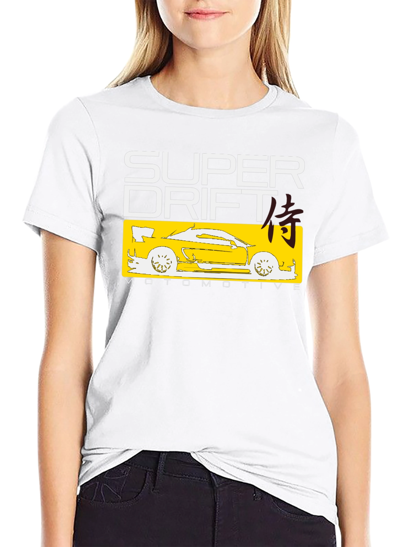 Super Drift Automotive T-Shirt - Black