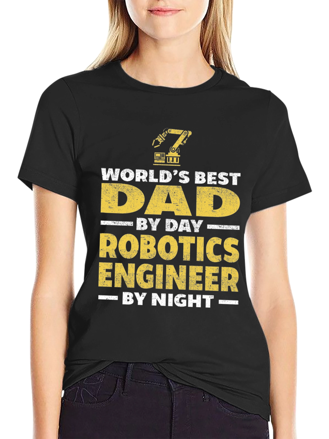 Robotics Engineer Dad T-Shirt - Best Dad Gift