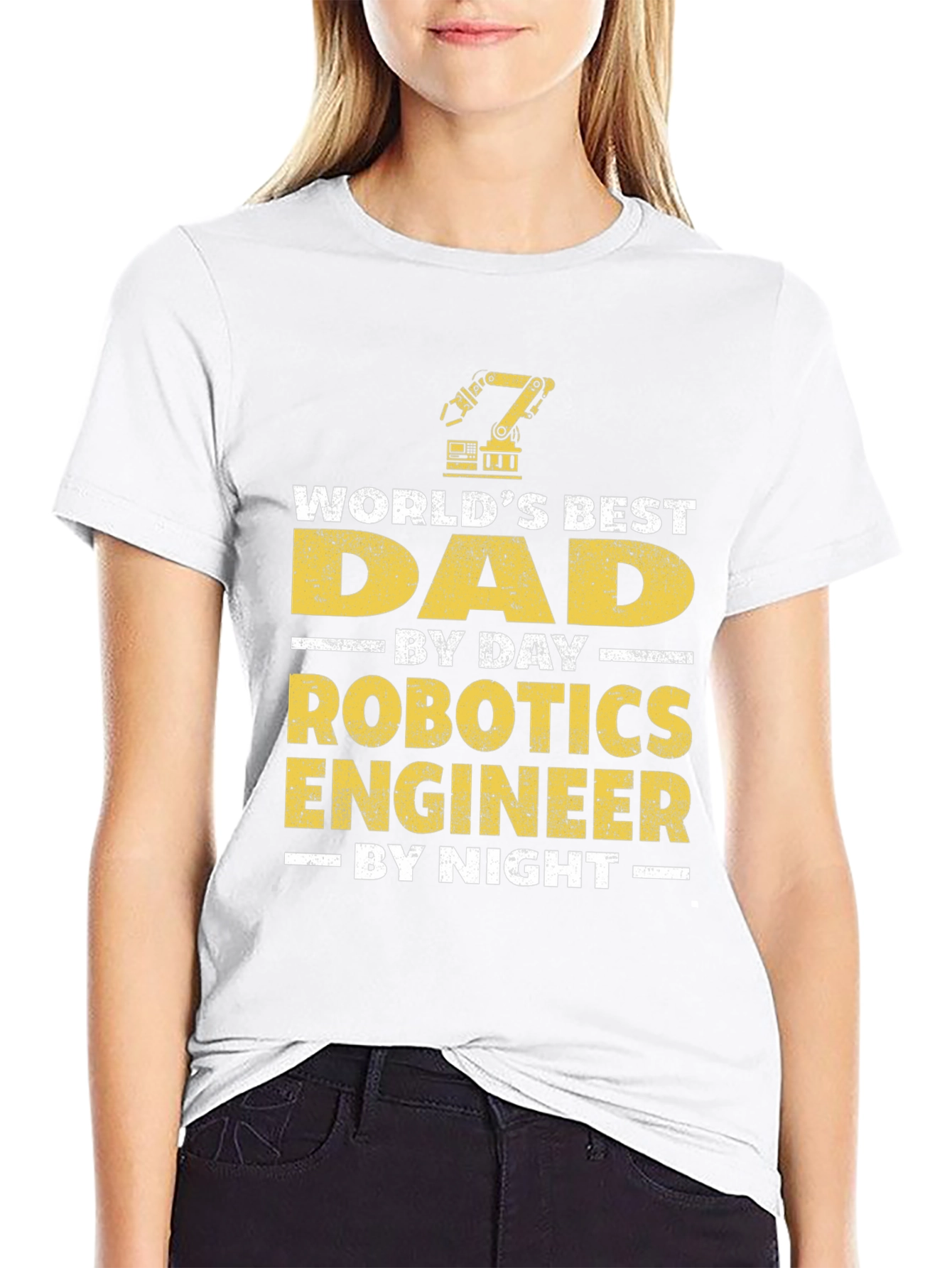 Robotics Engineer Dad T-Shirt - Best Dad Gift