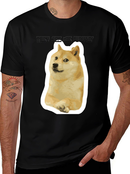Doge Meme T-Shirt - They See Me Wowin