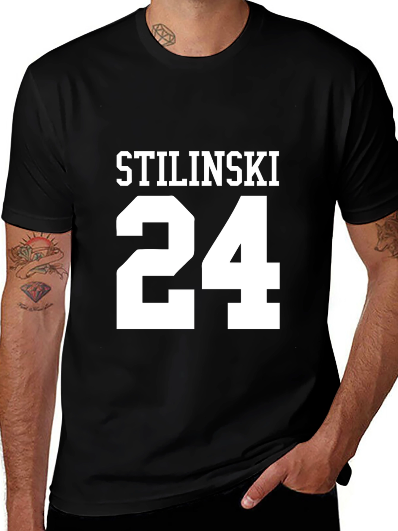 Stilinski 24 Black T-Shirt