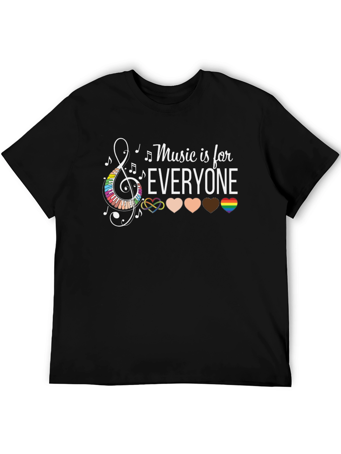 Music Is For Everyone T-Shirt