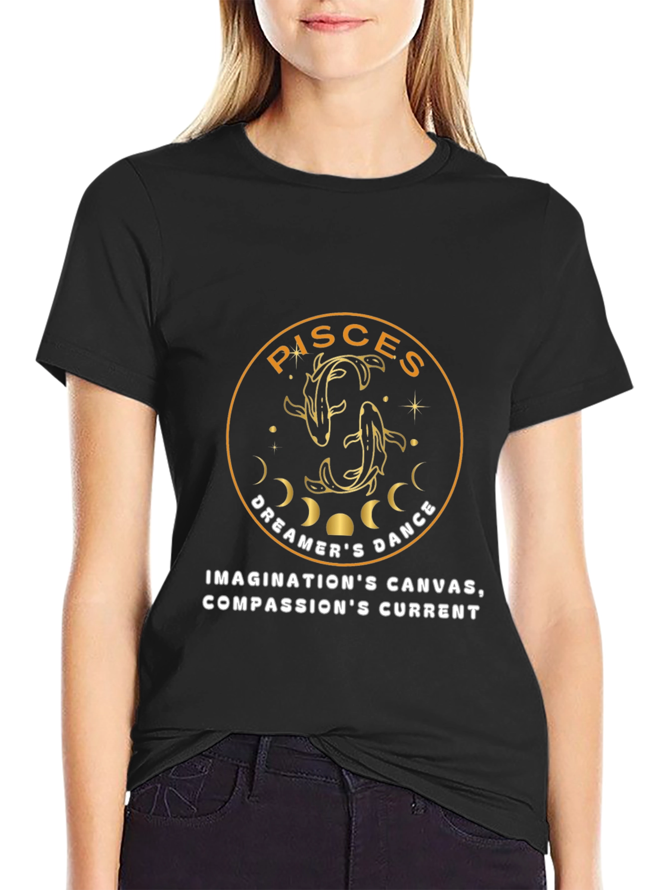 Pisces Dreamers Dance T-Shirt - Zodiac Sign Tee