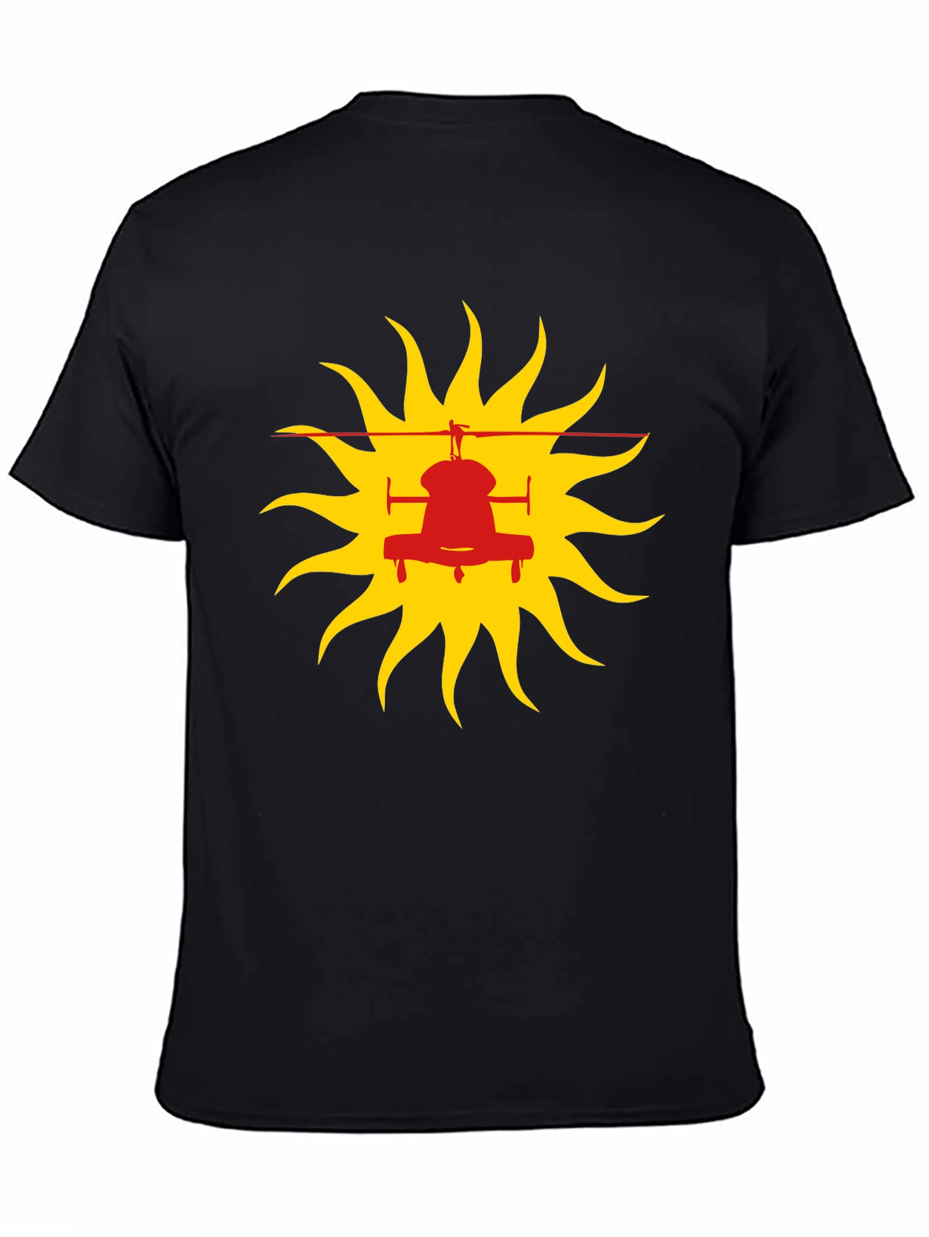 Helicopter Sun Graphic Tee