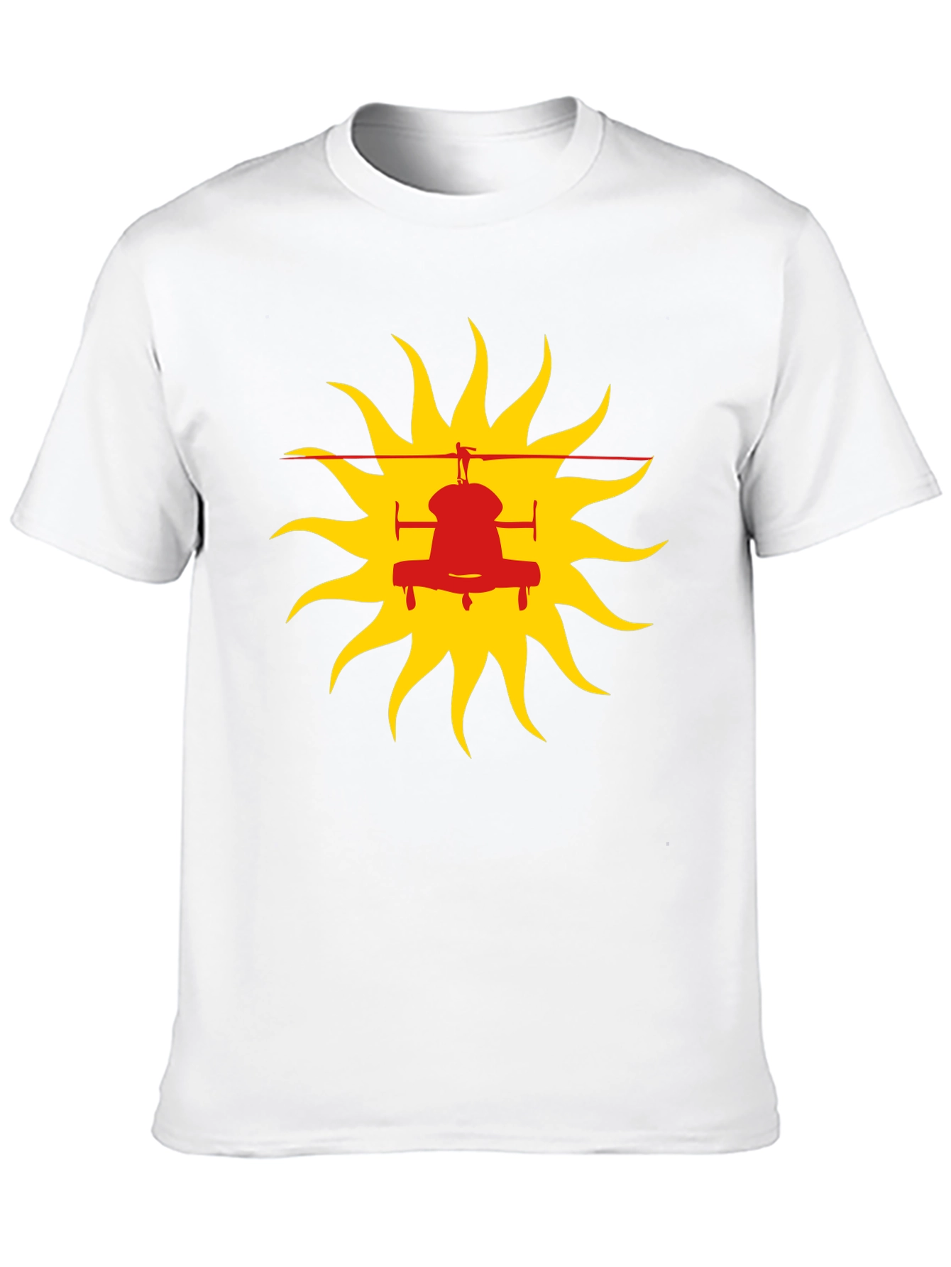 Helicopter Sun Graphic Tee