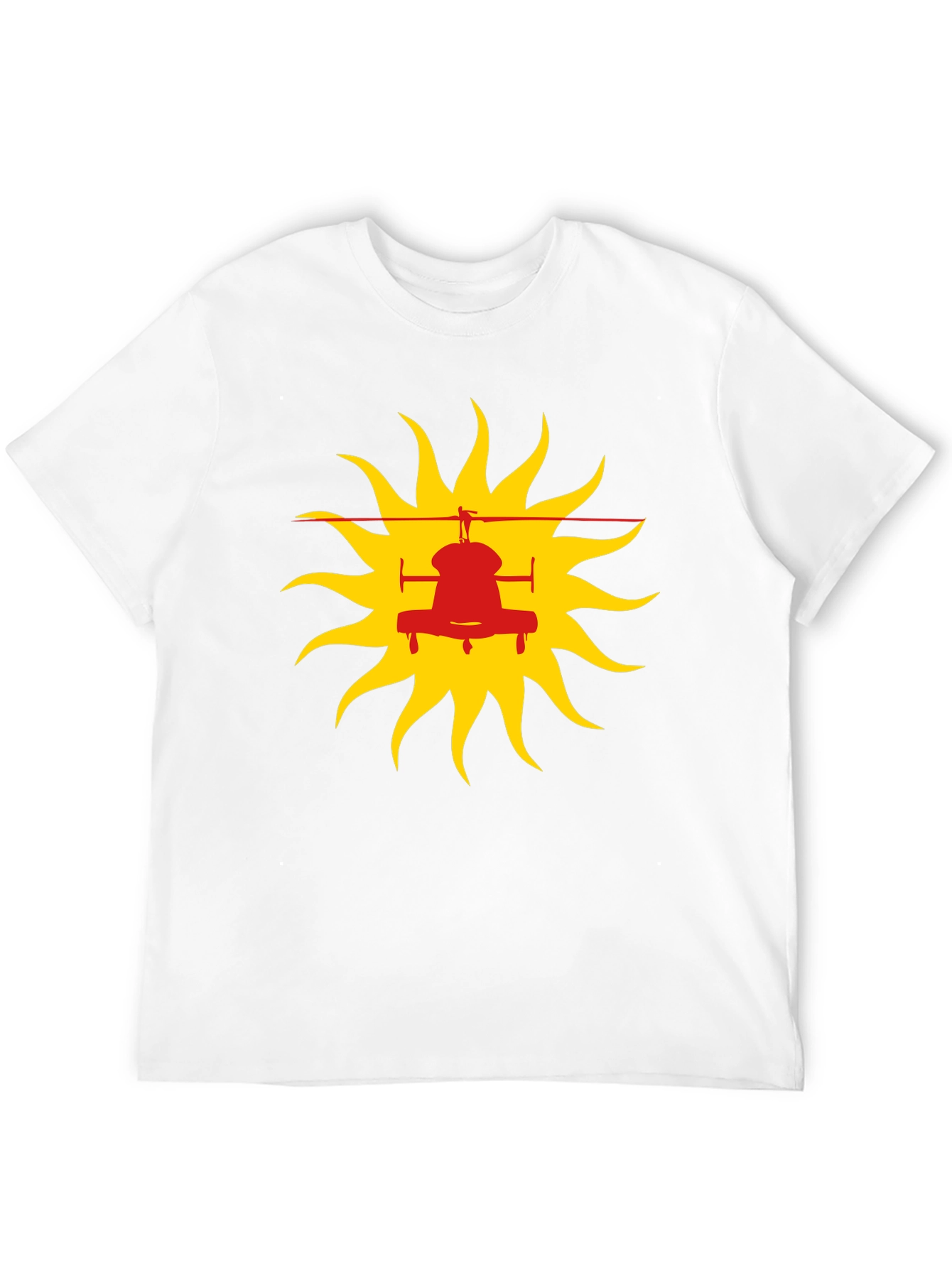 Helicopter Sun Graphic Tee