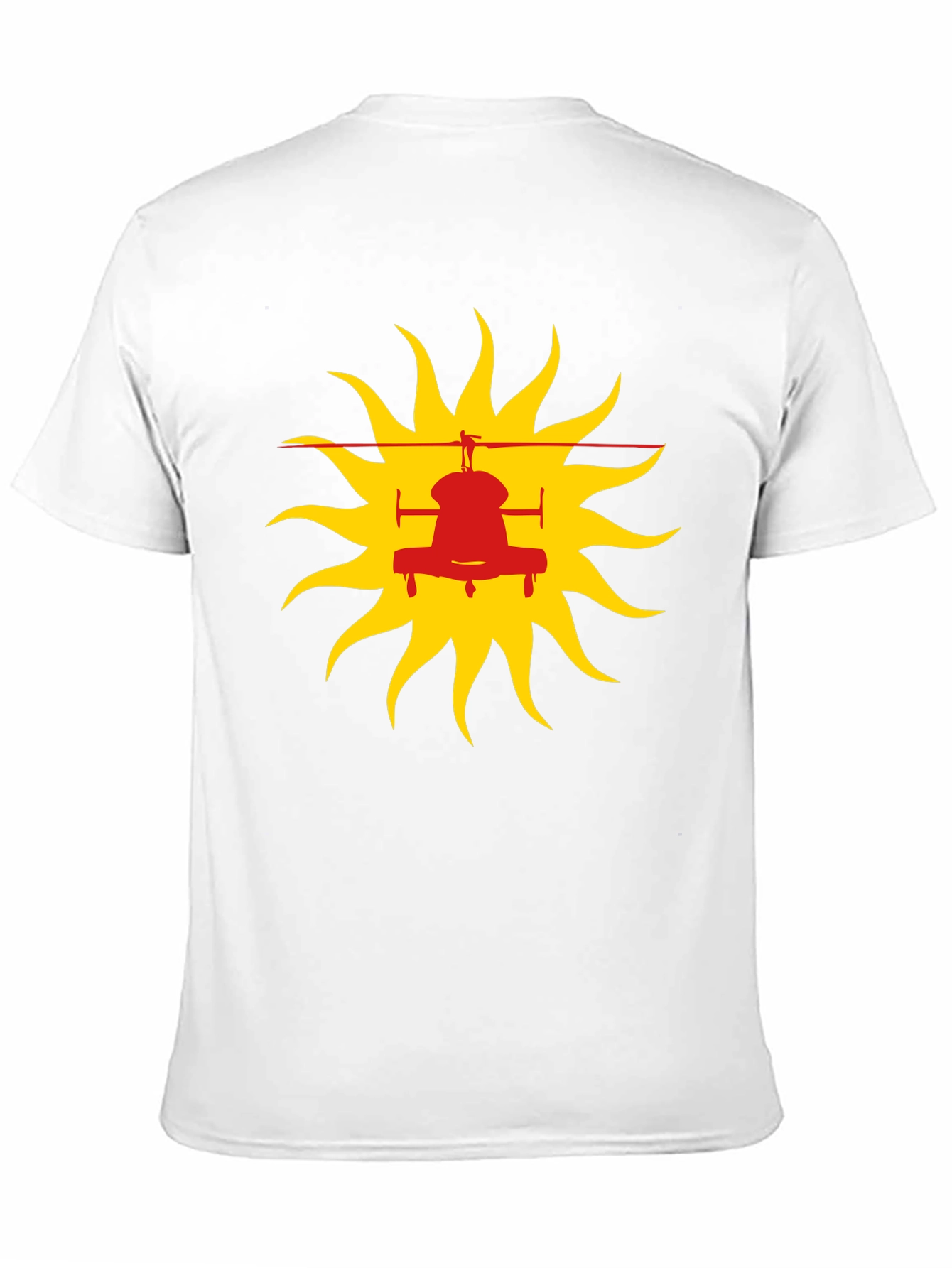 Helicopter Sun Graphic Tee