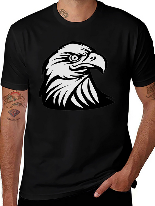 Black Eagle Graphic T-Shirt - Bold & Stylish