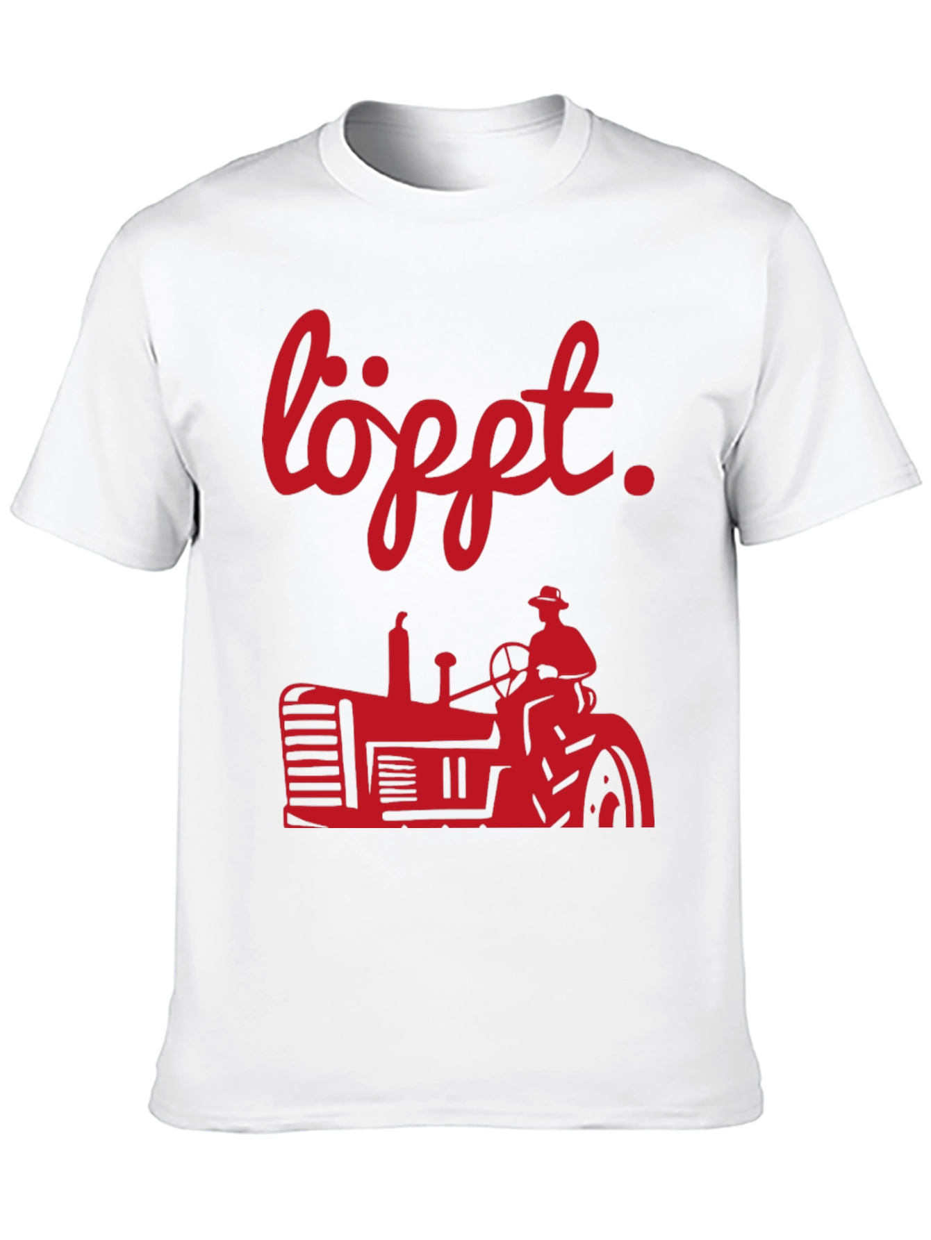 Lofft Tractor T-Shirt - Mens Black Tee