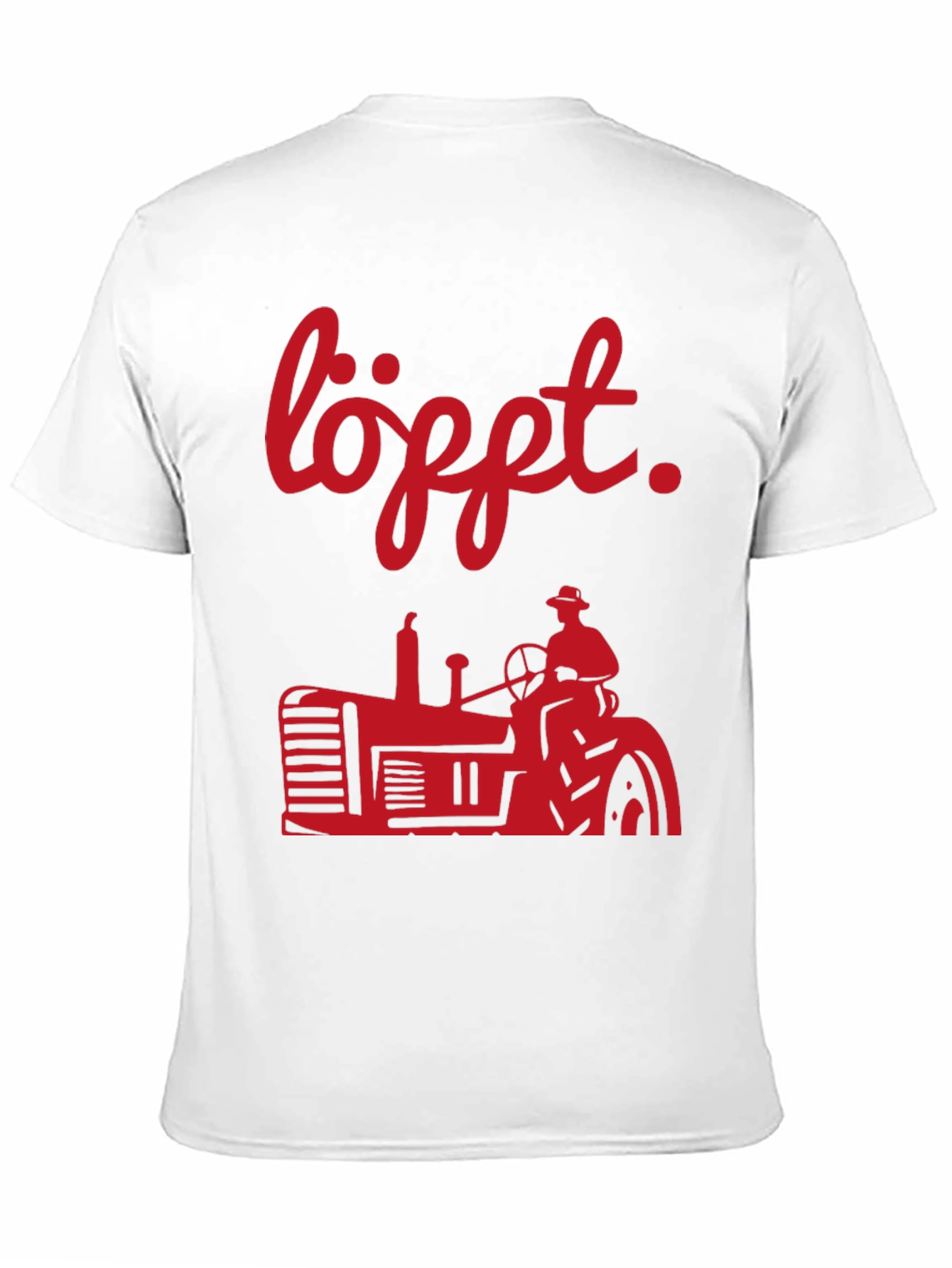 Lofft Tractor T-Shirt - Mens Black Tee