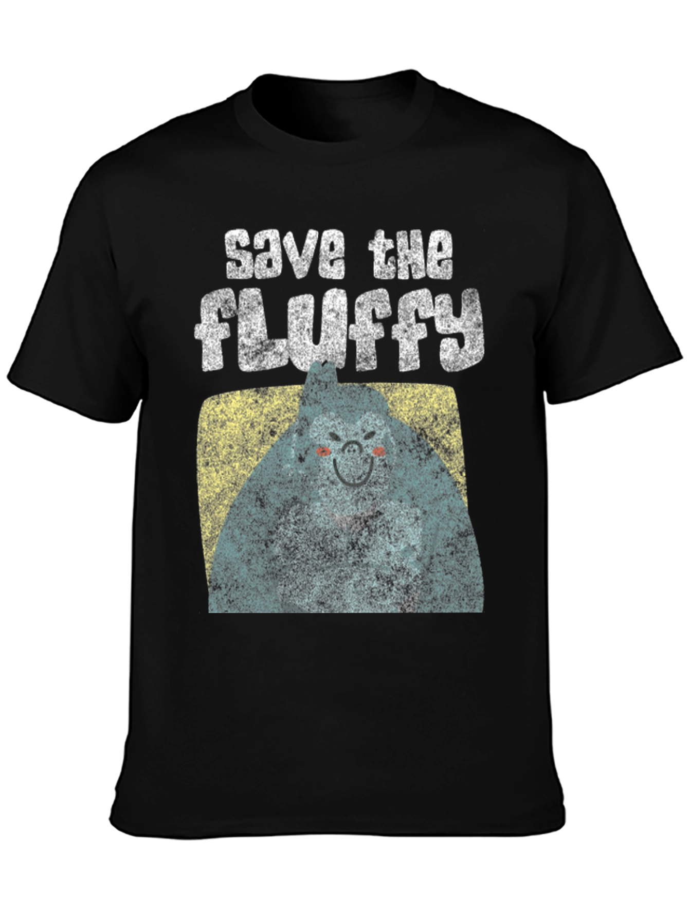 Save The Fluffy Graphic T-Shirt - Comfort Fit