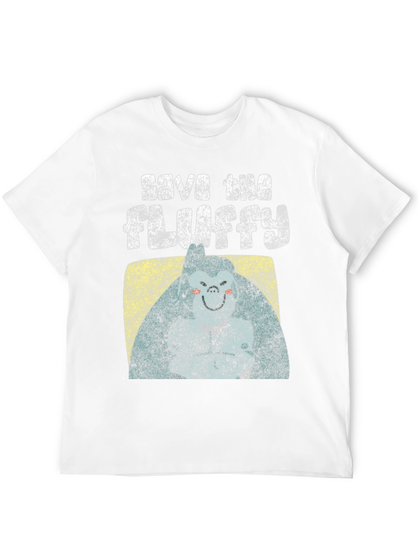 Save The Fluffy Graphic T-Shirt - Comfort Fit