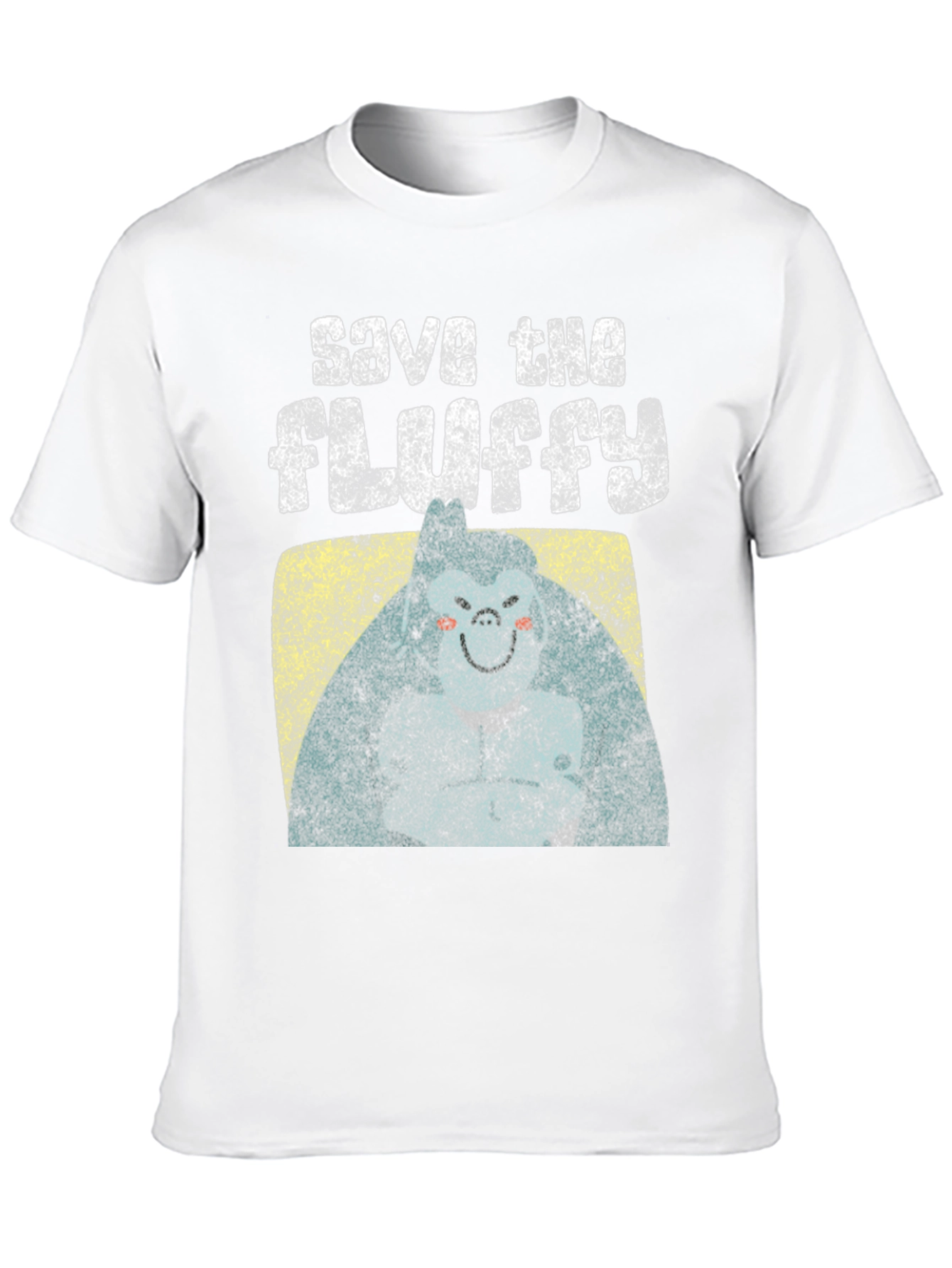 Save The Fluffy Graphic T-Shirt - Comfort Fit