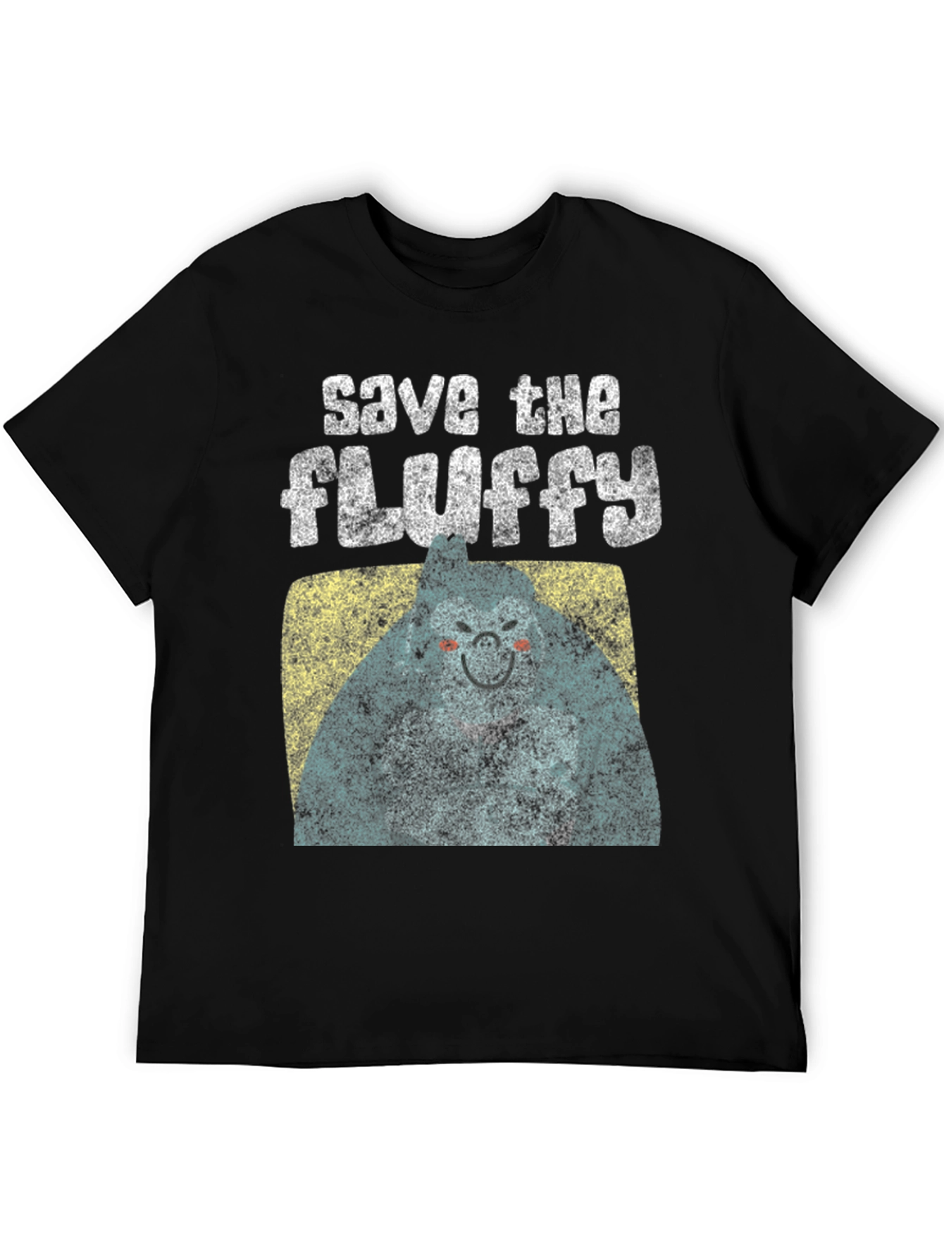 Save The Fluffy Graphic T-Shirt - Comfort Fit