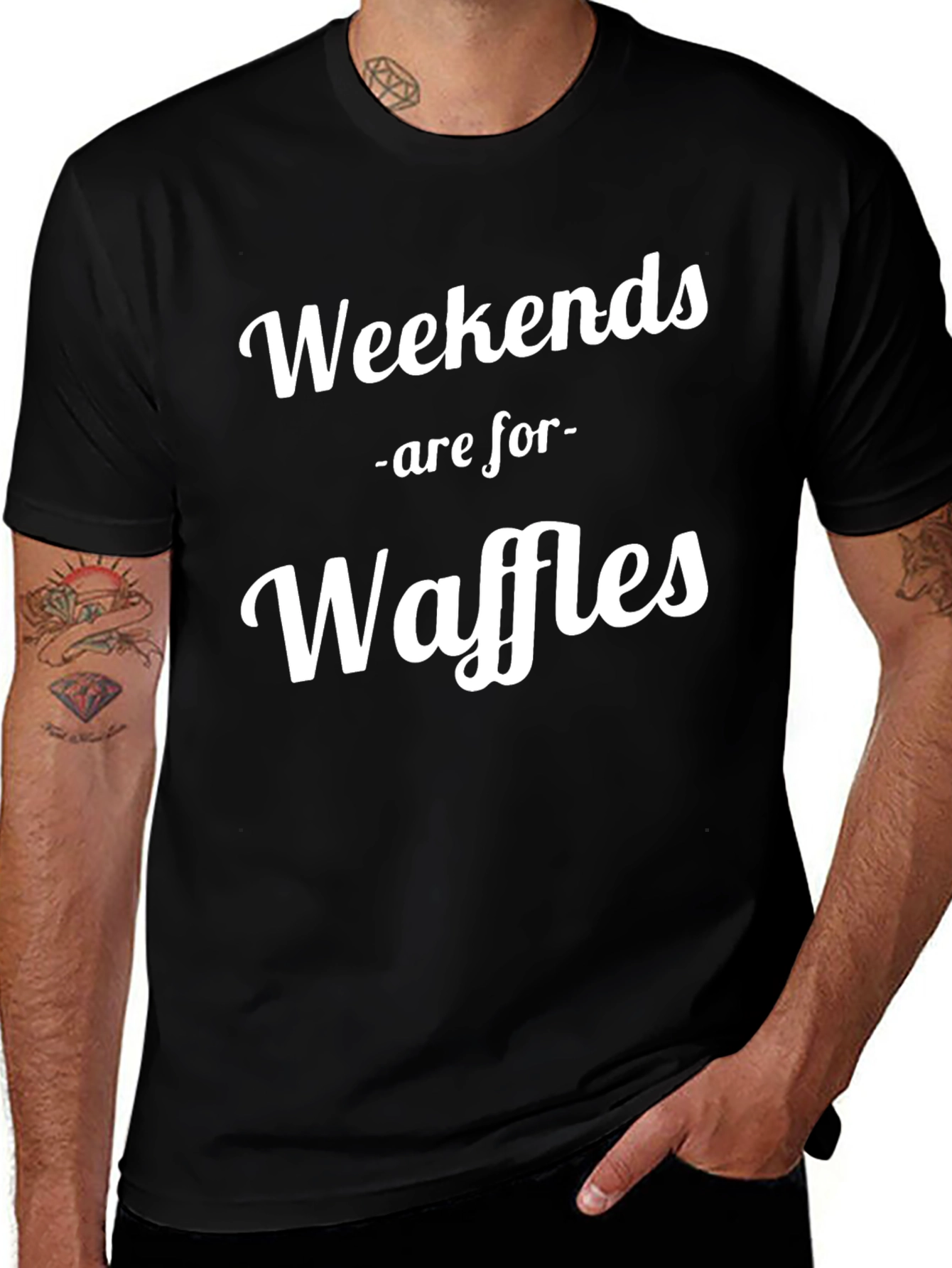 Weekends are for Waffles Graphic Tee
