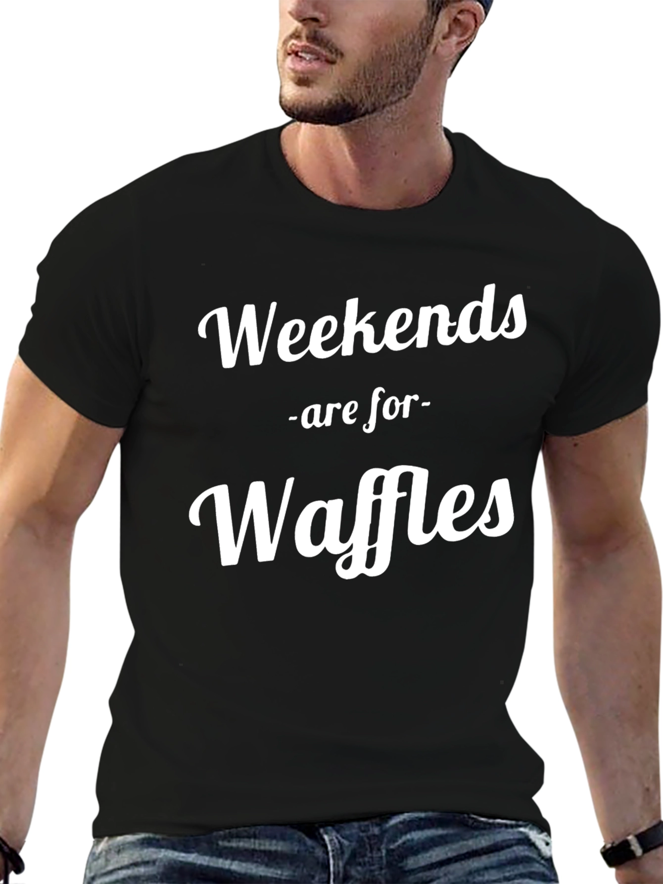 Weekends are for Waffles Graphic Tee