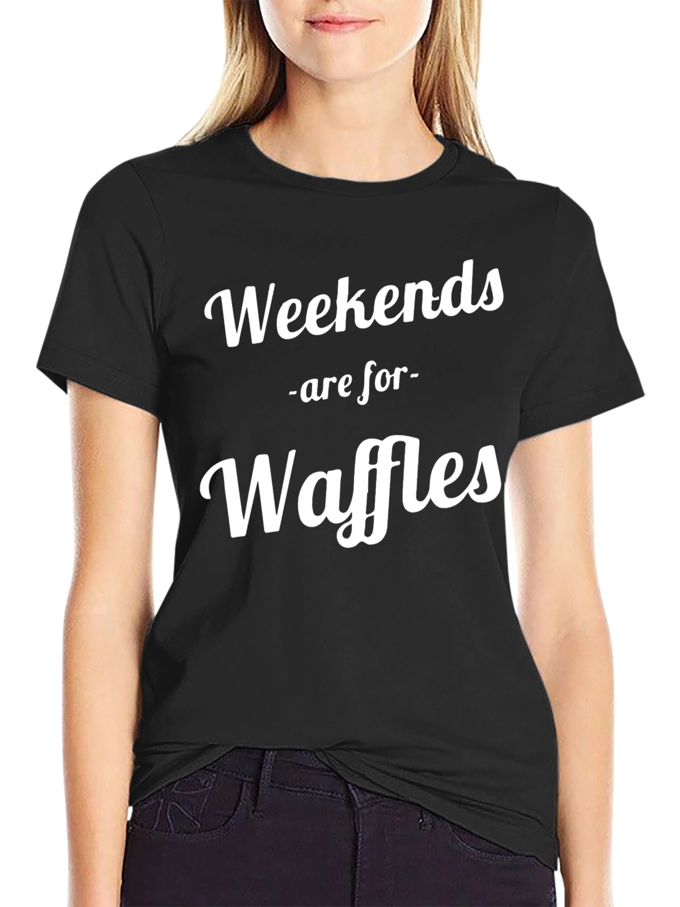 Weekends are for Waffles Graphic Tee