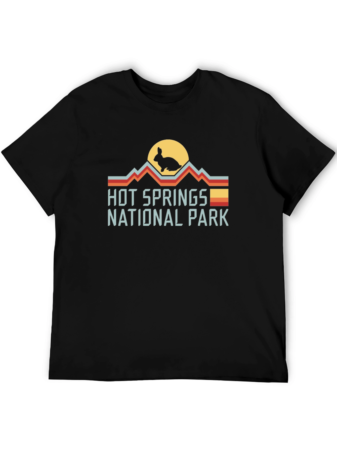Hot Springs National Park Rabbit Graphic Tee