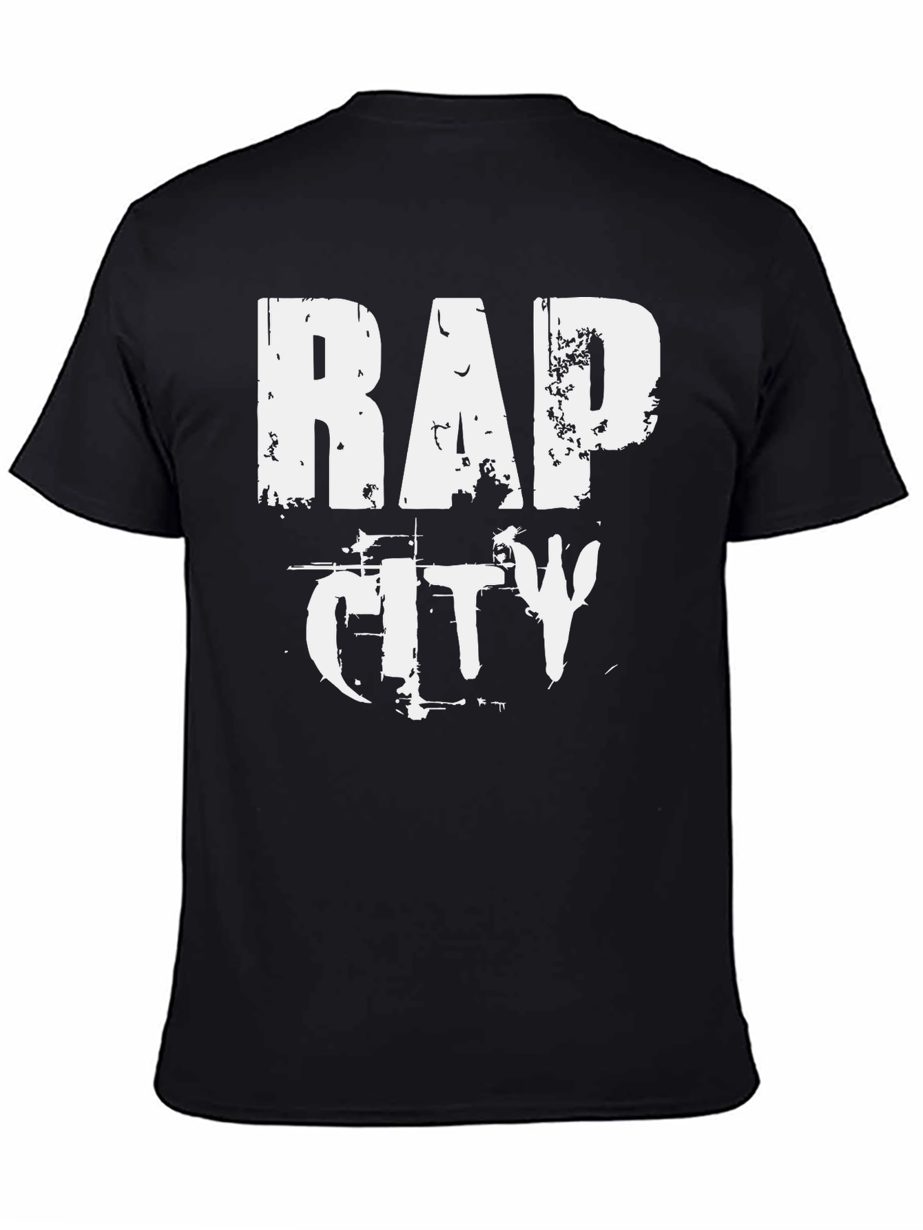 Rap City Black Graphic T-Shirt