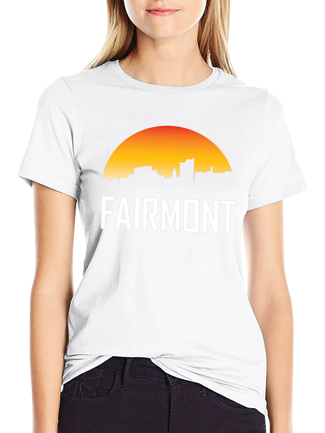 Fairmont City Skyline Graphic Tee