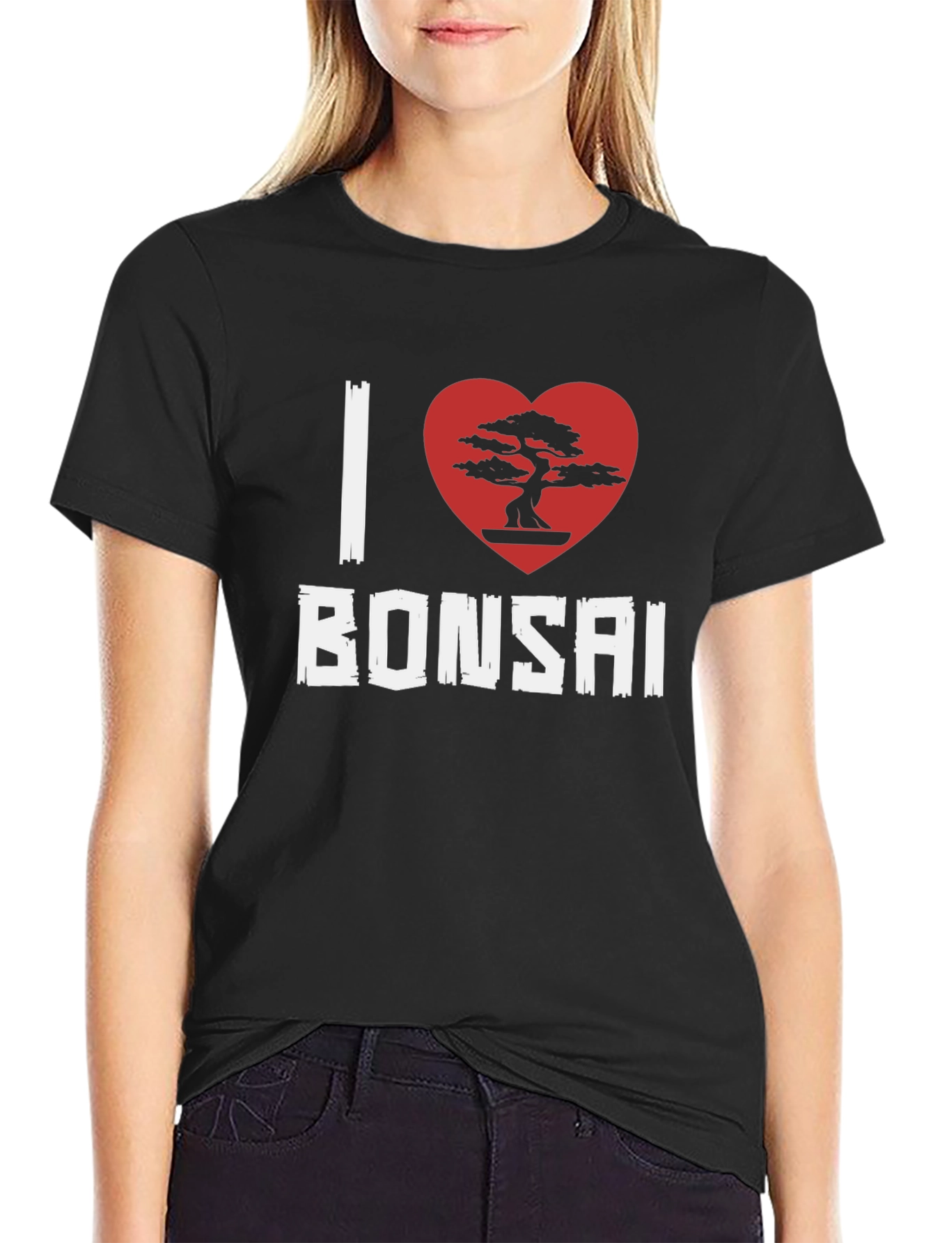 I Heart Bonsai Graphic T-Shirt