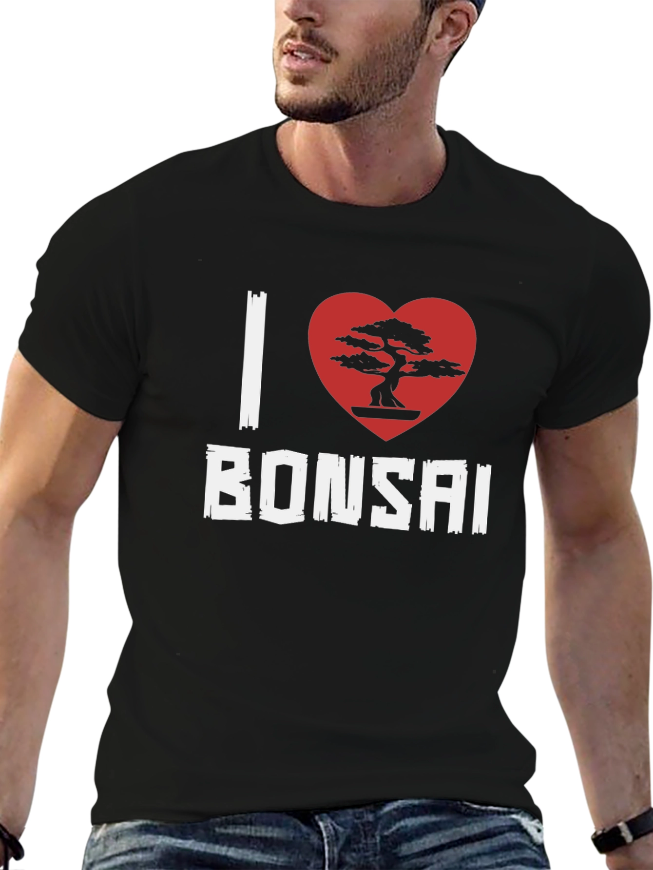 I Heart Bonsai Graphic T-Shirt