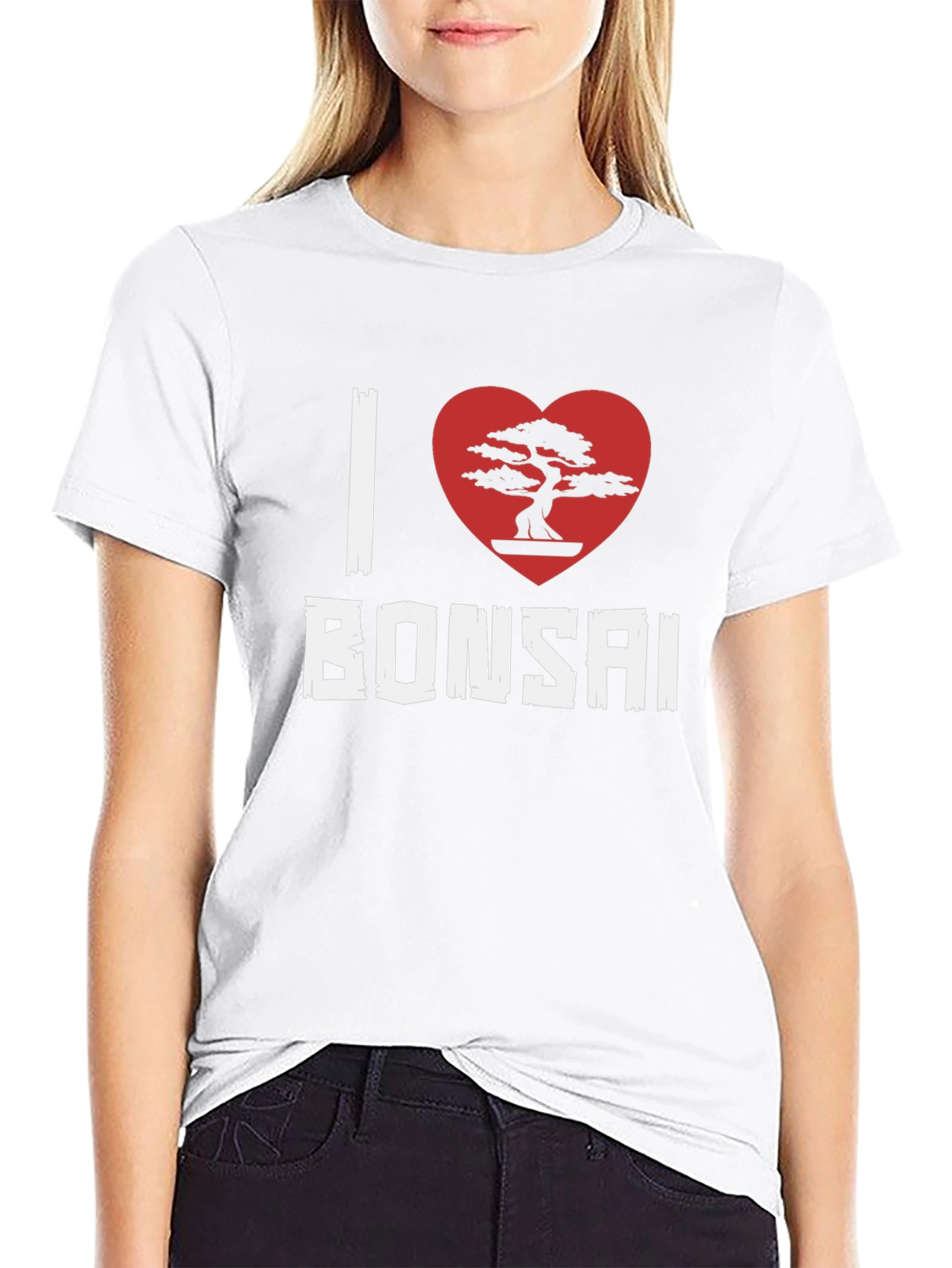 I Heart Bonsai Graphic T-Shirt