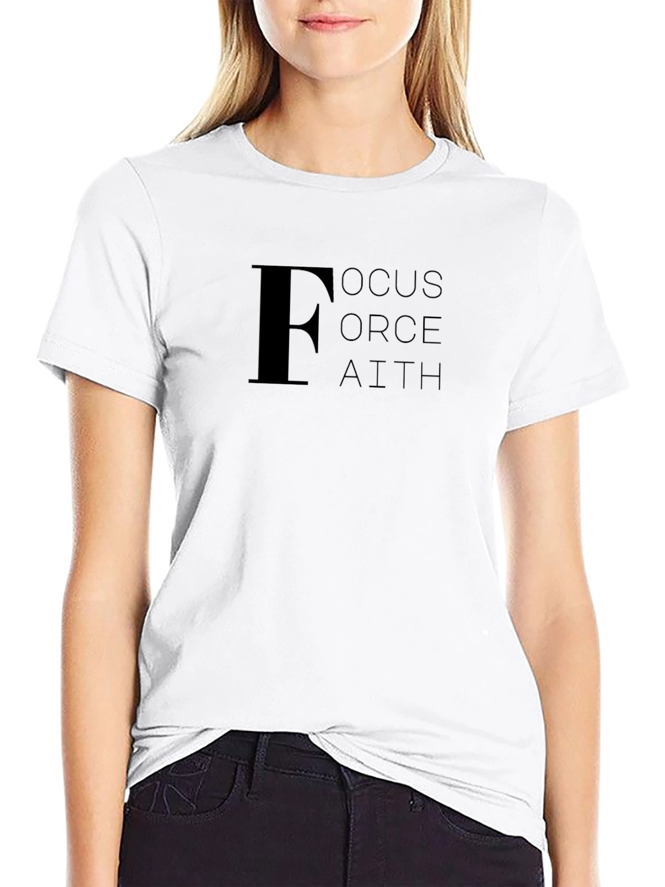 Focus Force Faith Graphic Tee - Black