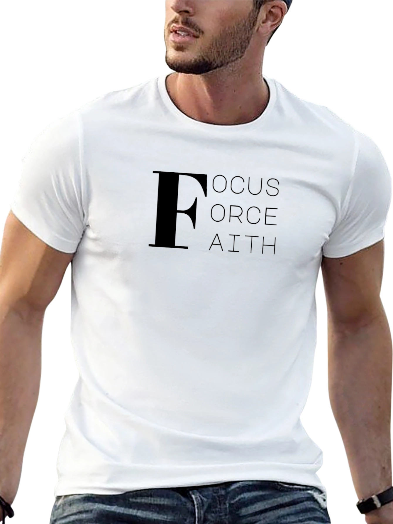 Focus Force Faith Graphic Tee - Black
