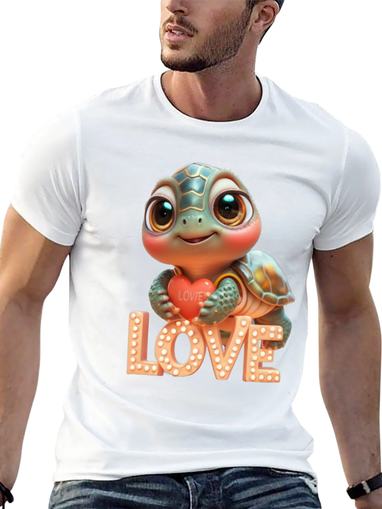 Cute Turtle Love T-Shirt