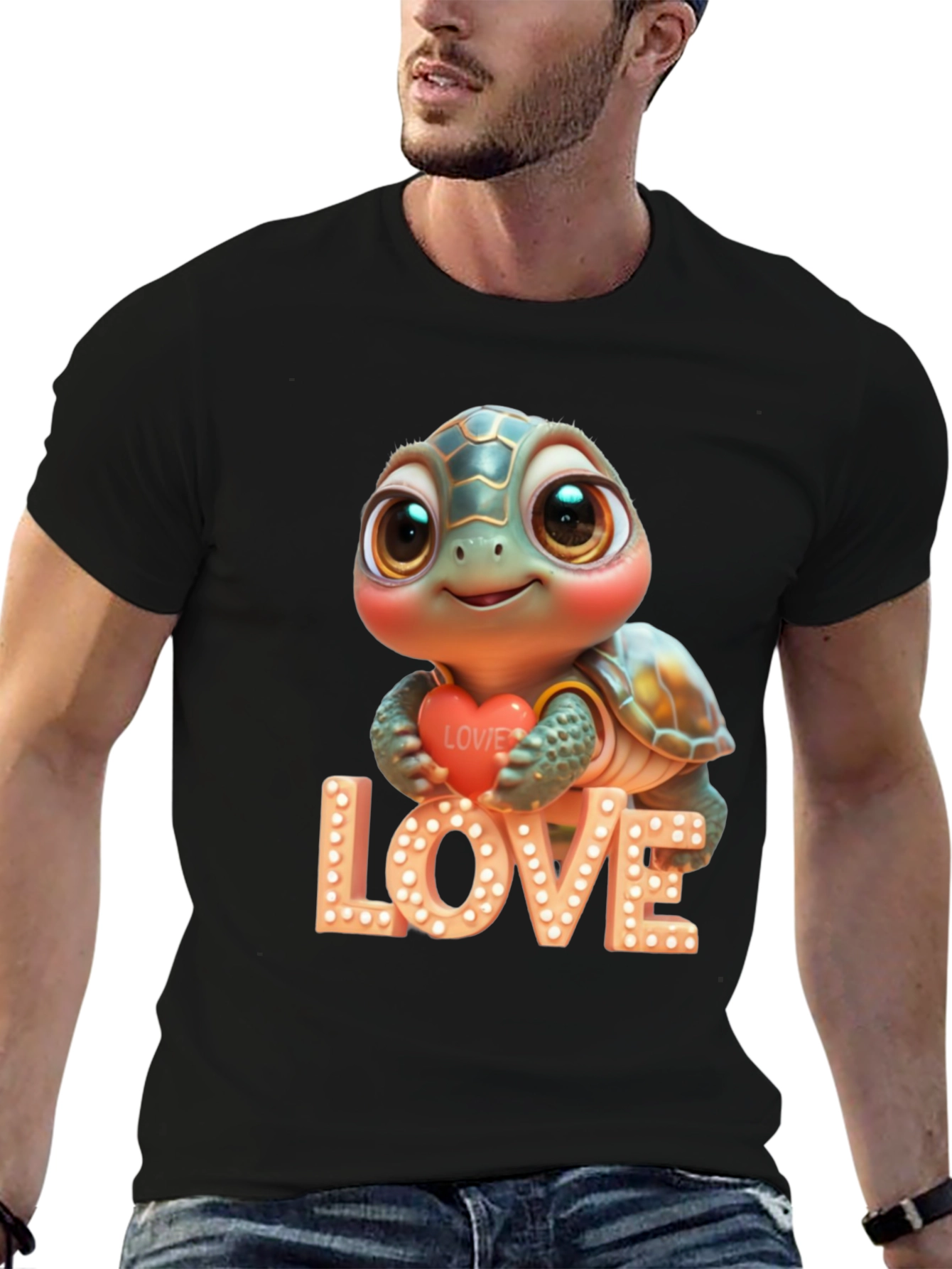 Cute Turtle Love T-Shirt