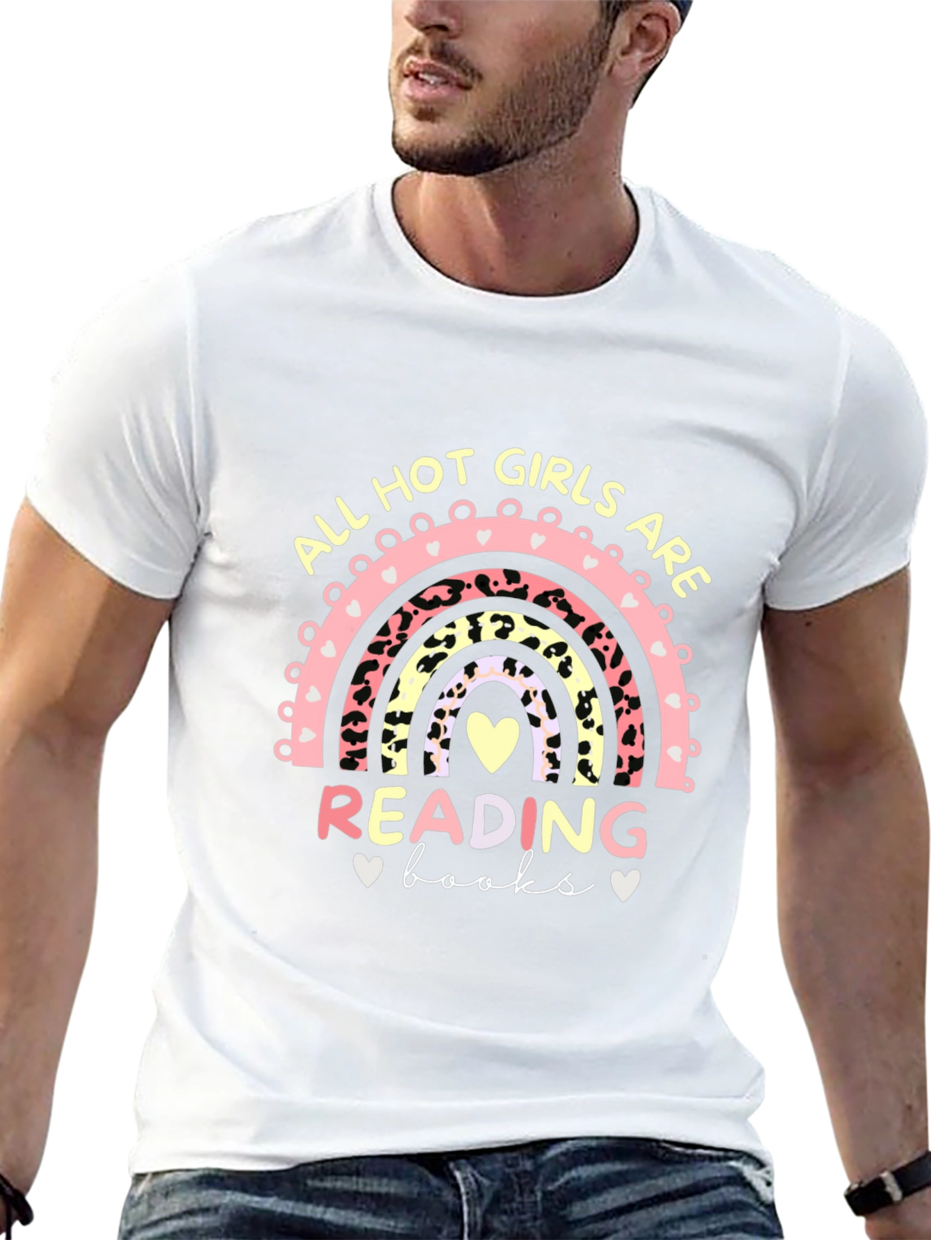 All Hot Girls Read Books Graphic Tee