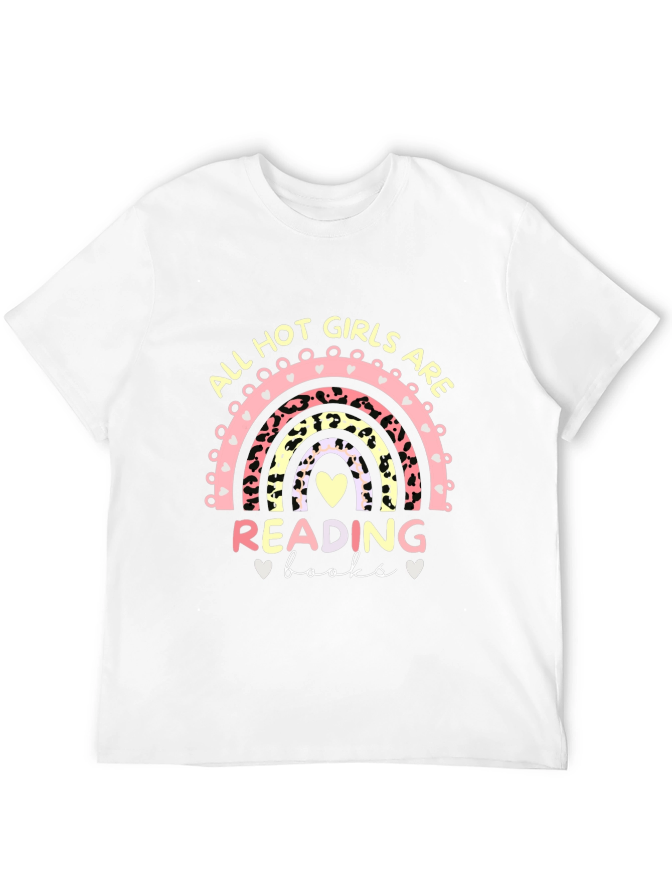 All Hot Girls Read Books Graphic Tee