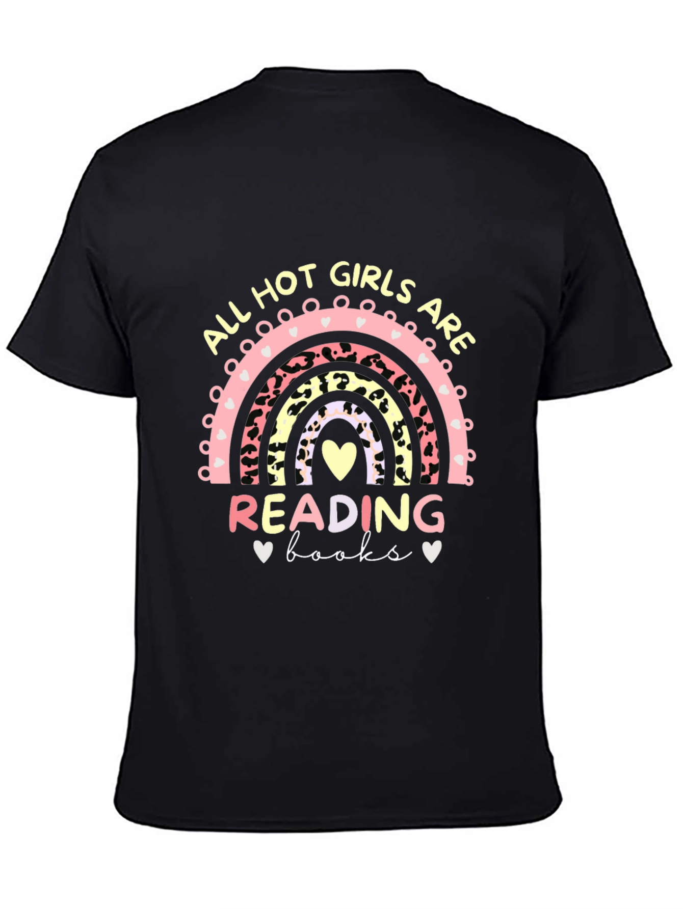 All Hot Girls Read Books Graphic Tee