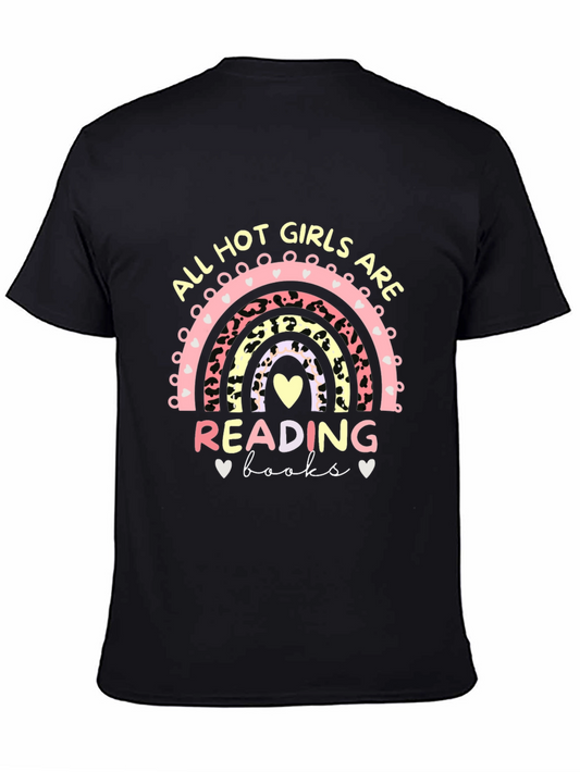 All Hot Girls Read Books Graphic Tee