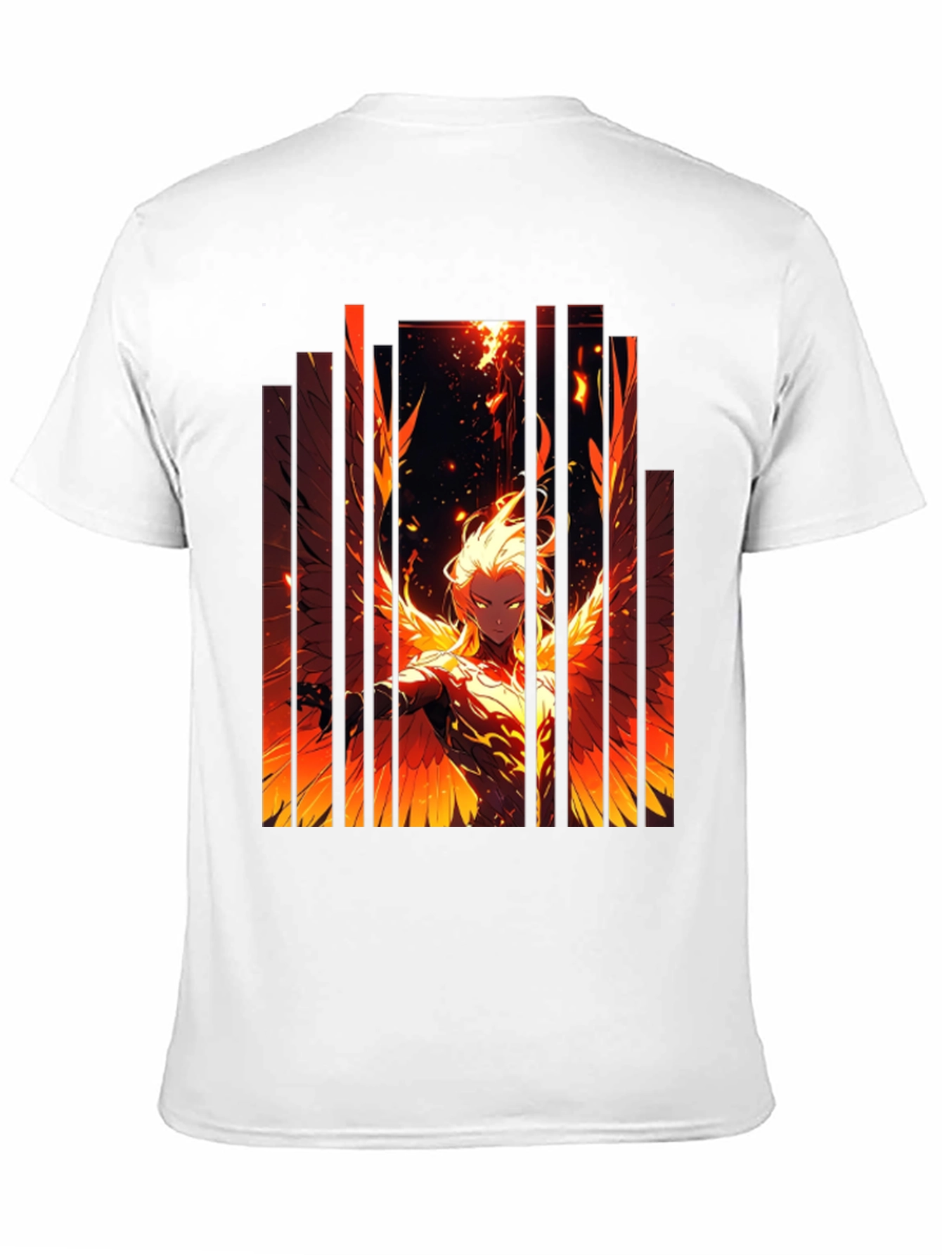Phoenix Fire Graphic Black T-Shirt