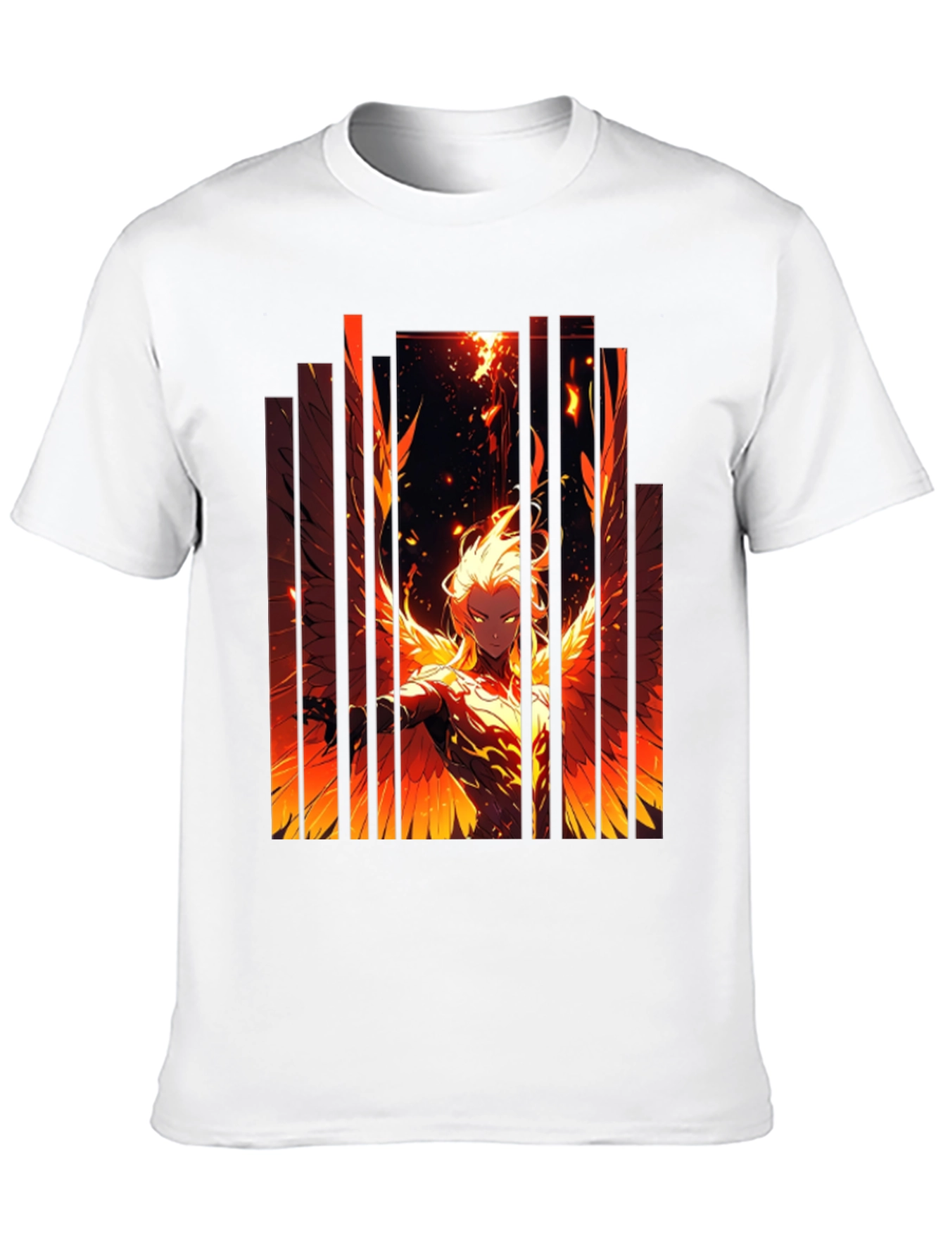 Phoenix Fire Graphic Black T-Shirt