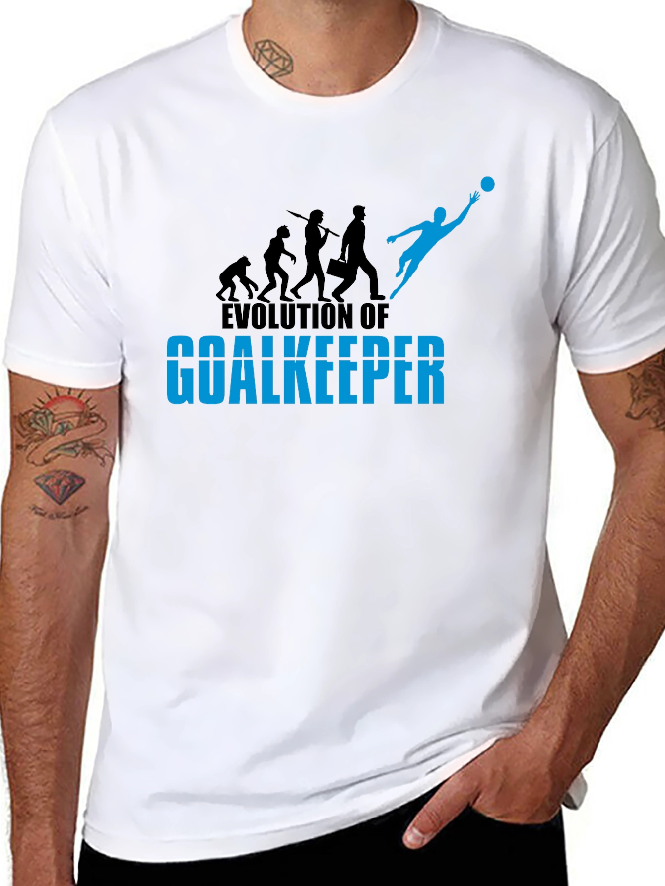 Evolution of Goalkeeper Graphic Tee