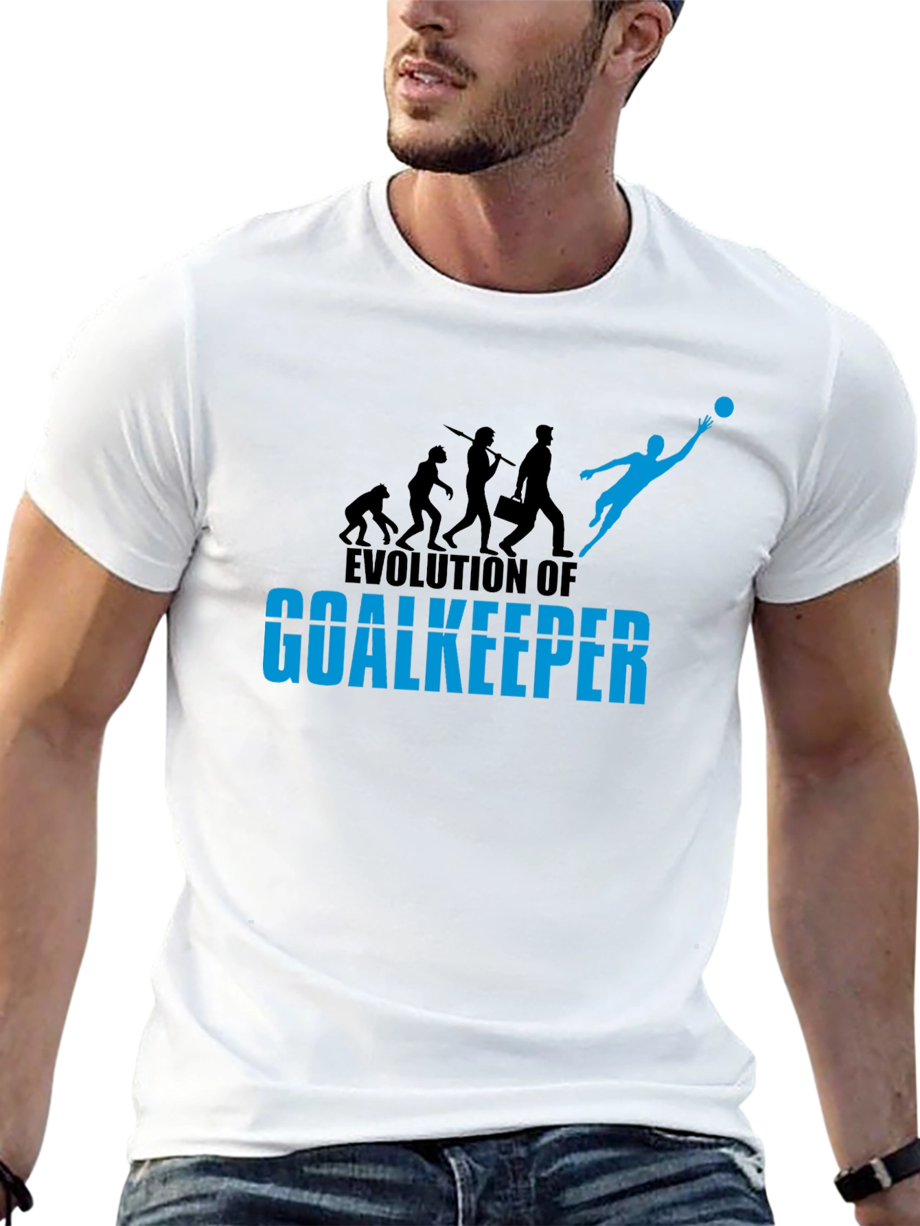 Evolution of Goalkeeper Graphic Tee