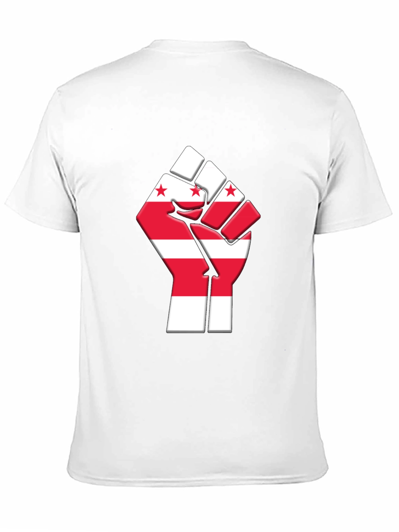 DC Flag Fist T-Shirt - Patriotic Pride