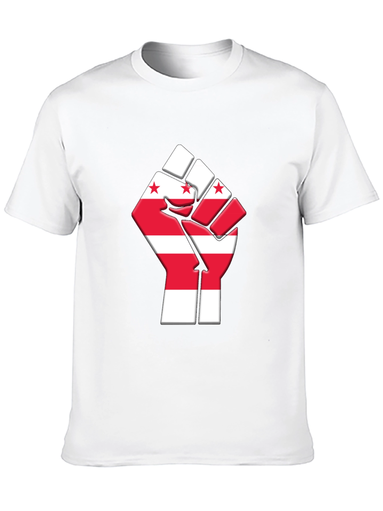 DC Flag Fist T-Shirt - Patriotic Pride