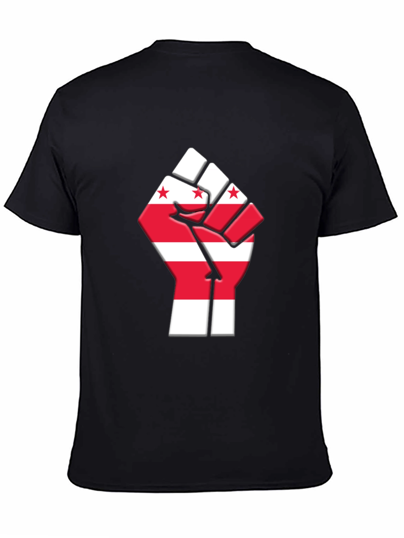 DC Flag Fist T-Shirt - Patriotic Pride