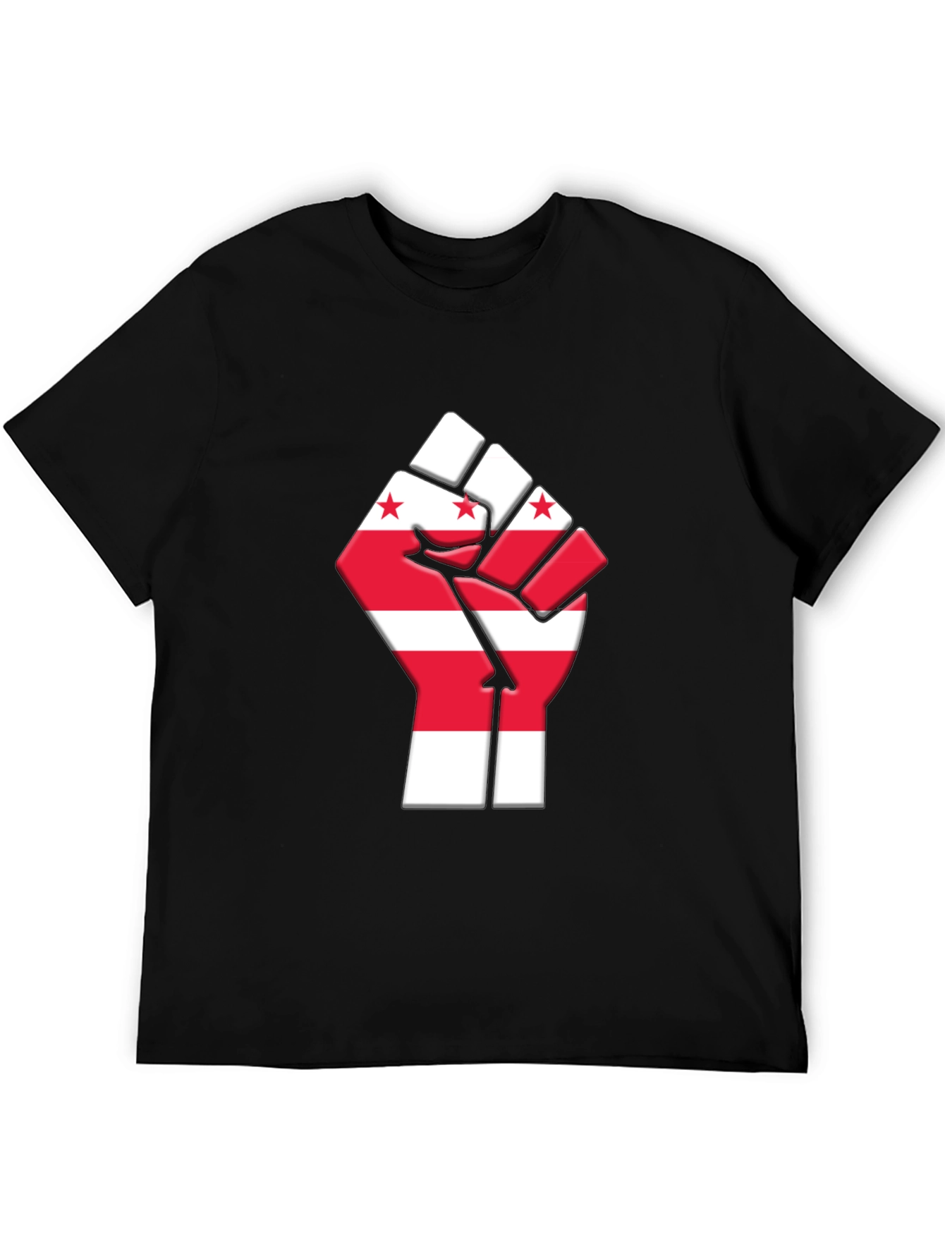 DC Flag Fist T-Shirt - Patriotic Pride