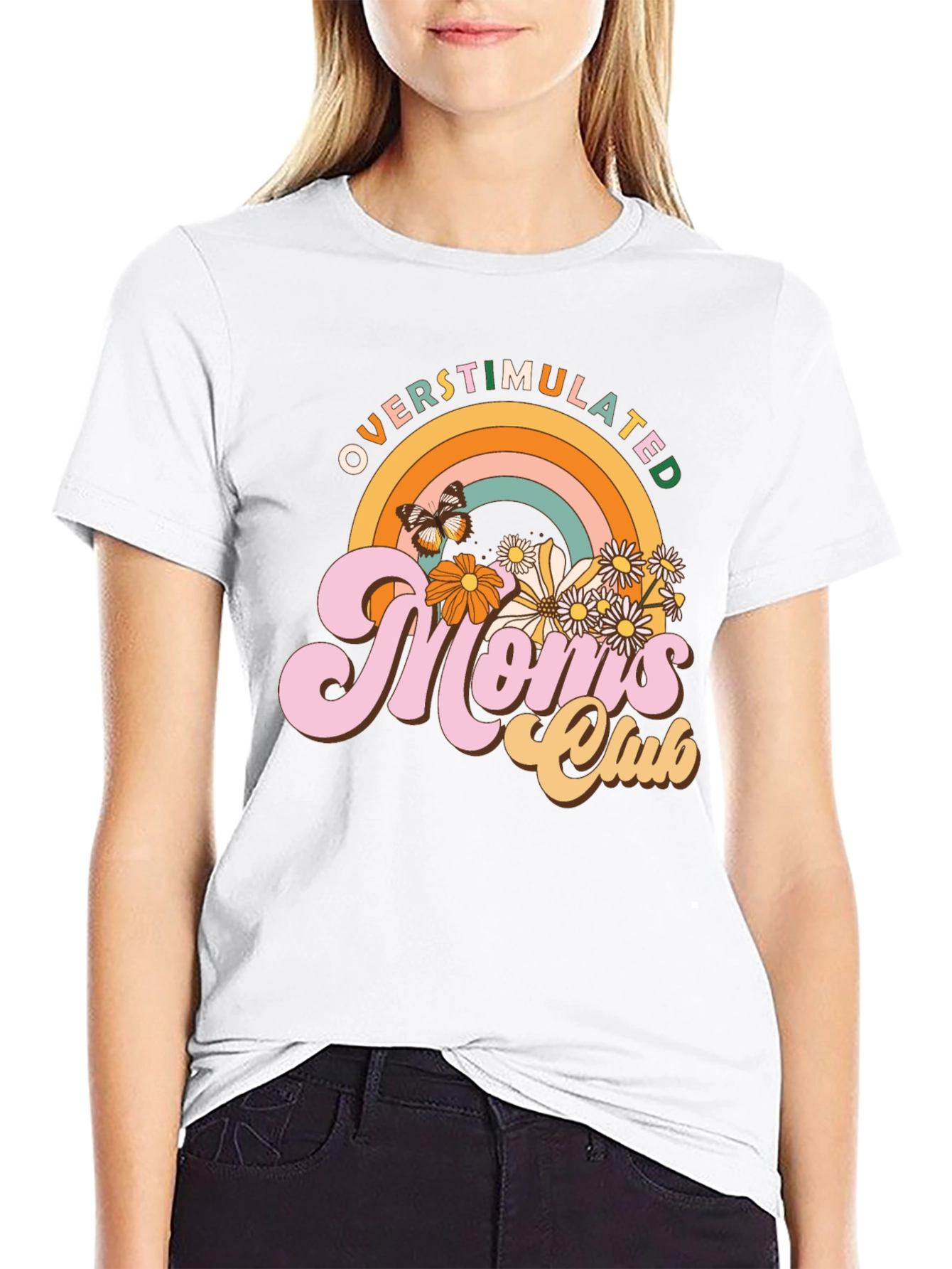 Overstimulated Moms Club Graphic Tee