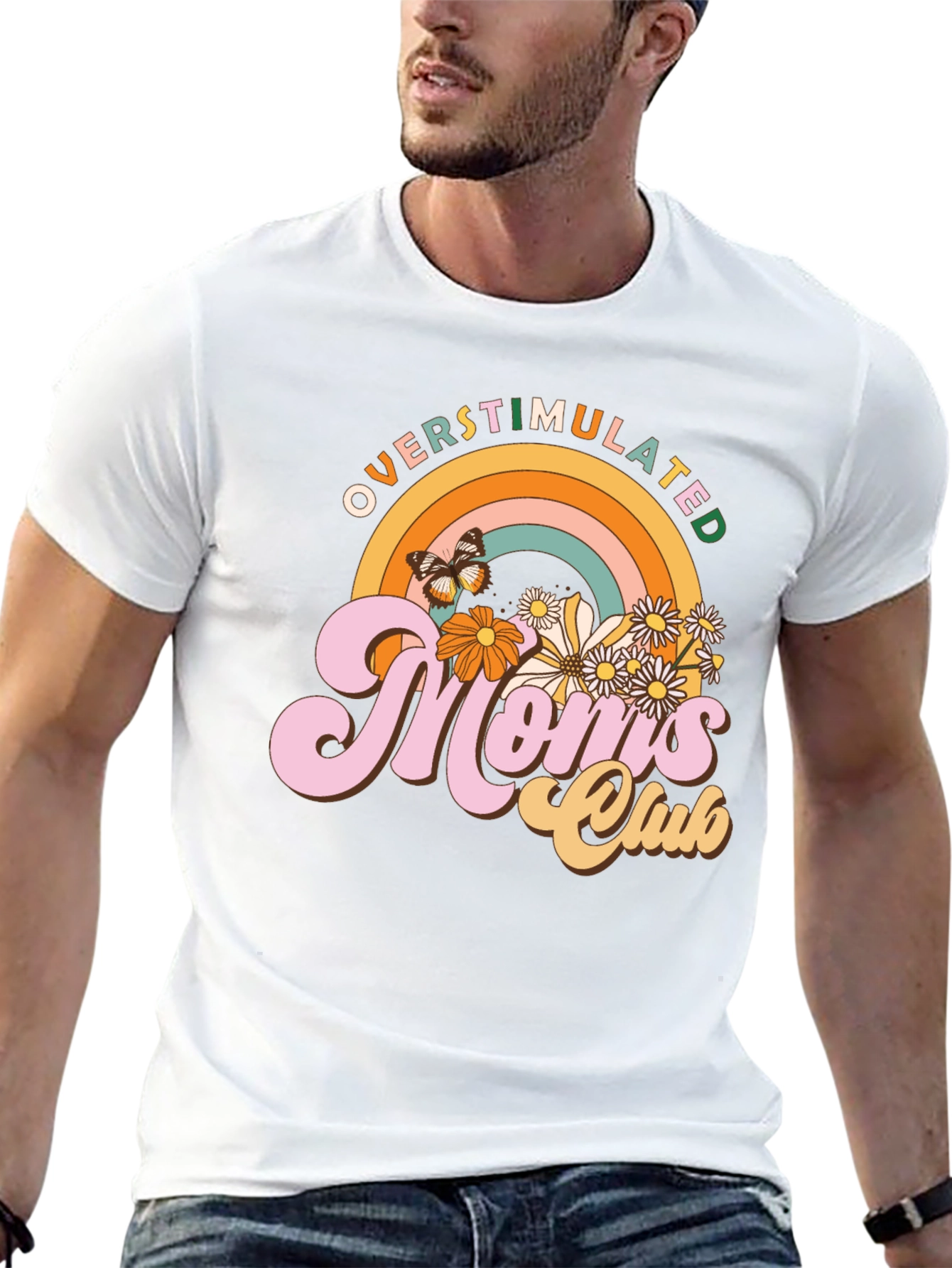 Overstimulated Moms Club Graphic Tee